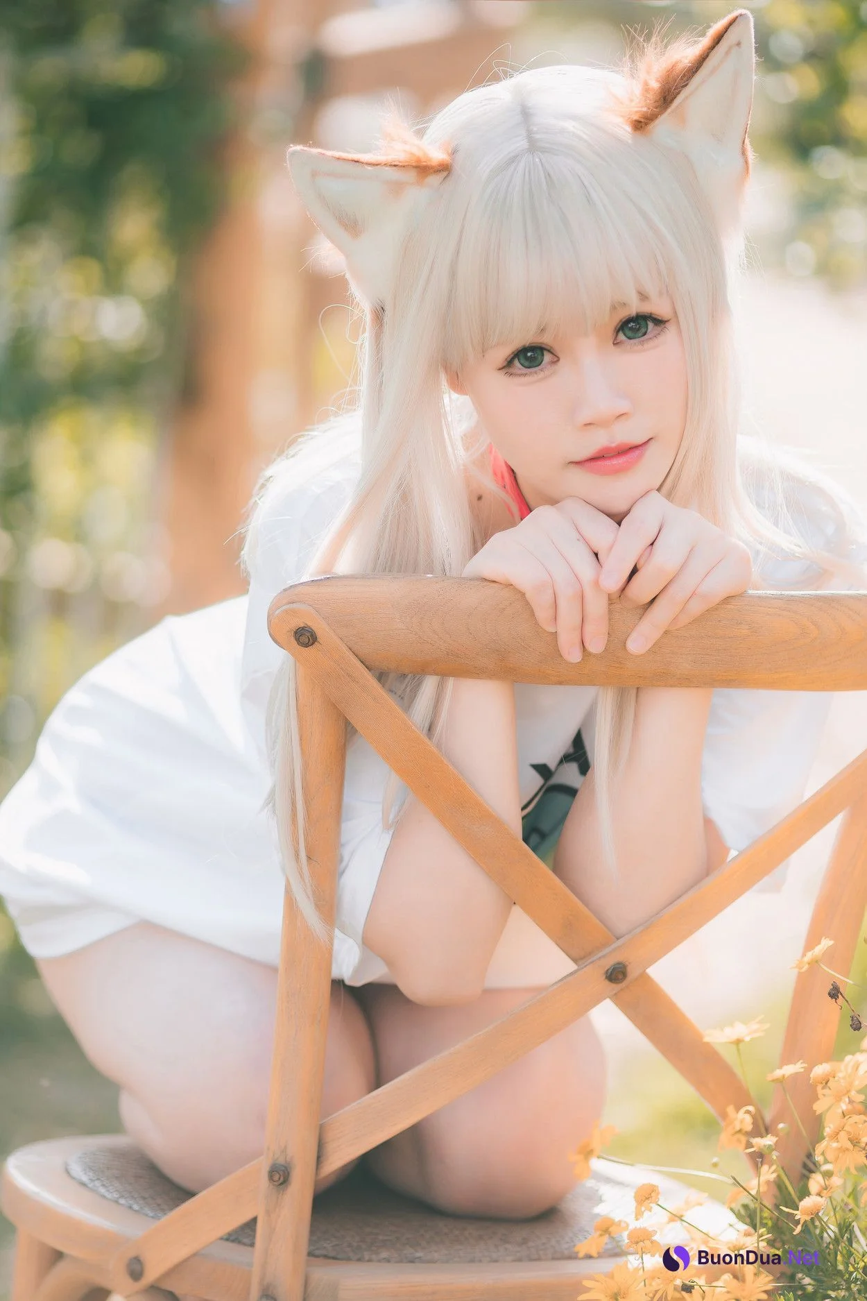 Cosplay 千反田鹿子 黄豆粉 - Photo 4