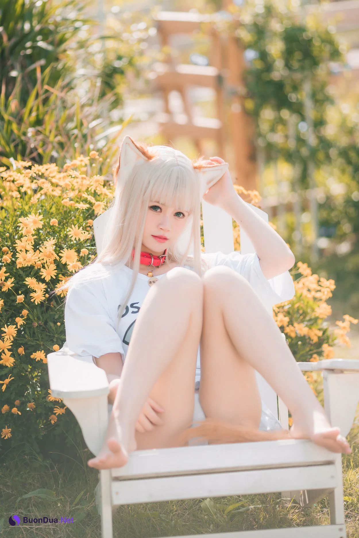 Cosplay 千反田鹿子 黄豆粉 - Photo 5
