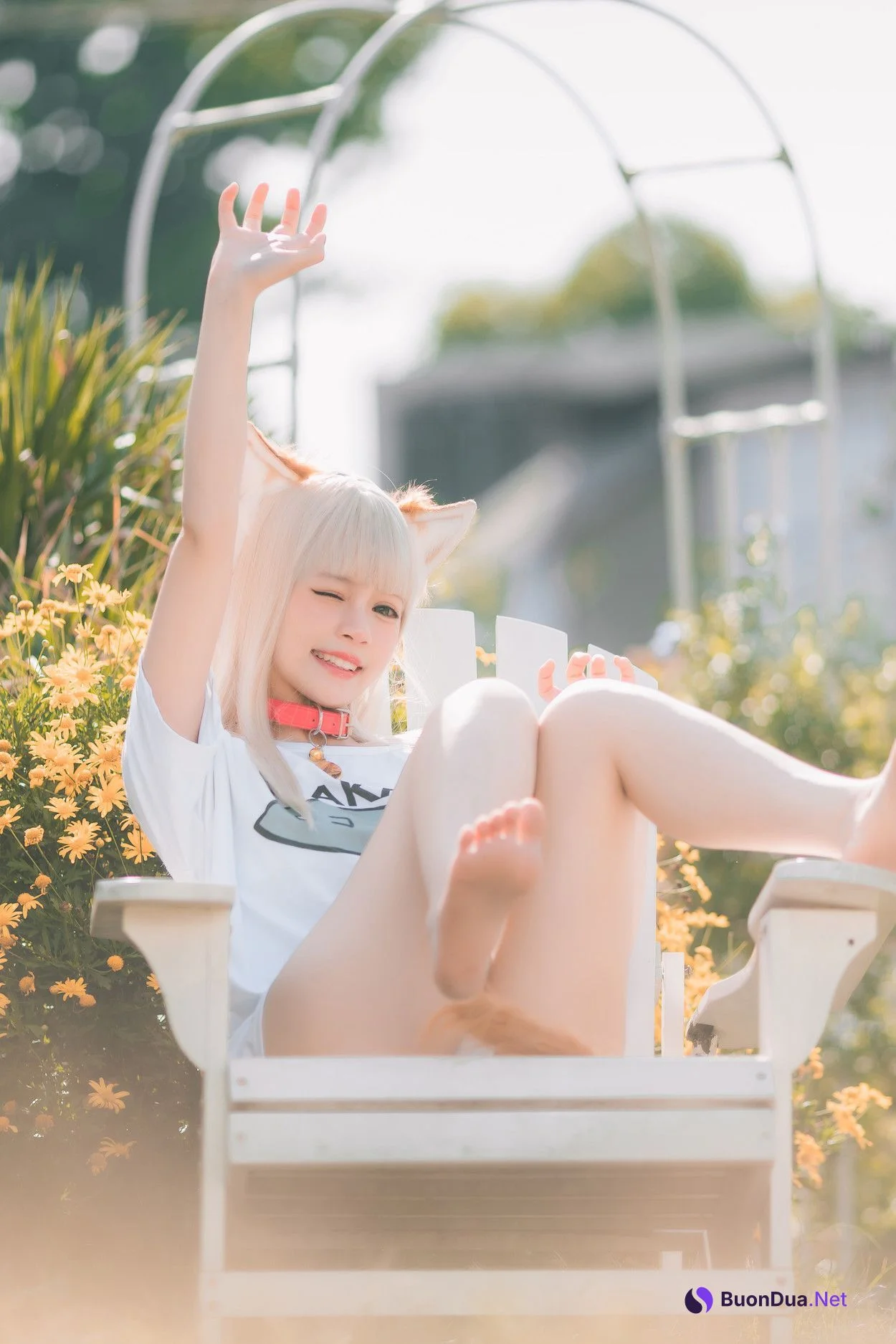 Cosplay 千反田鹿子 黄豆粉 - Photo 8