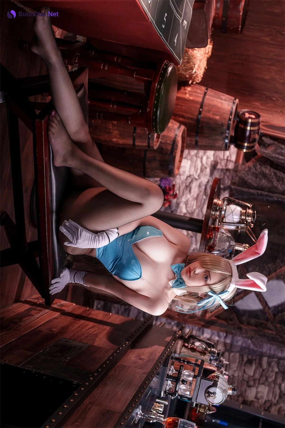 Cosplay 雯妹不讲道理 蔚蓝档案 一之濑明日奈2 - Photo 2