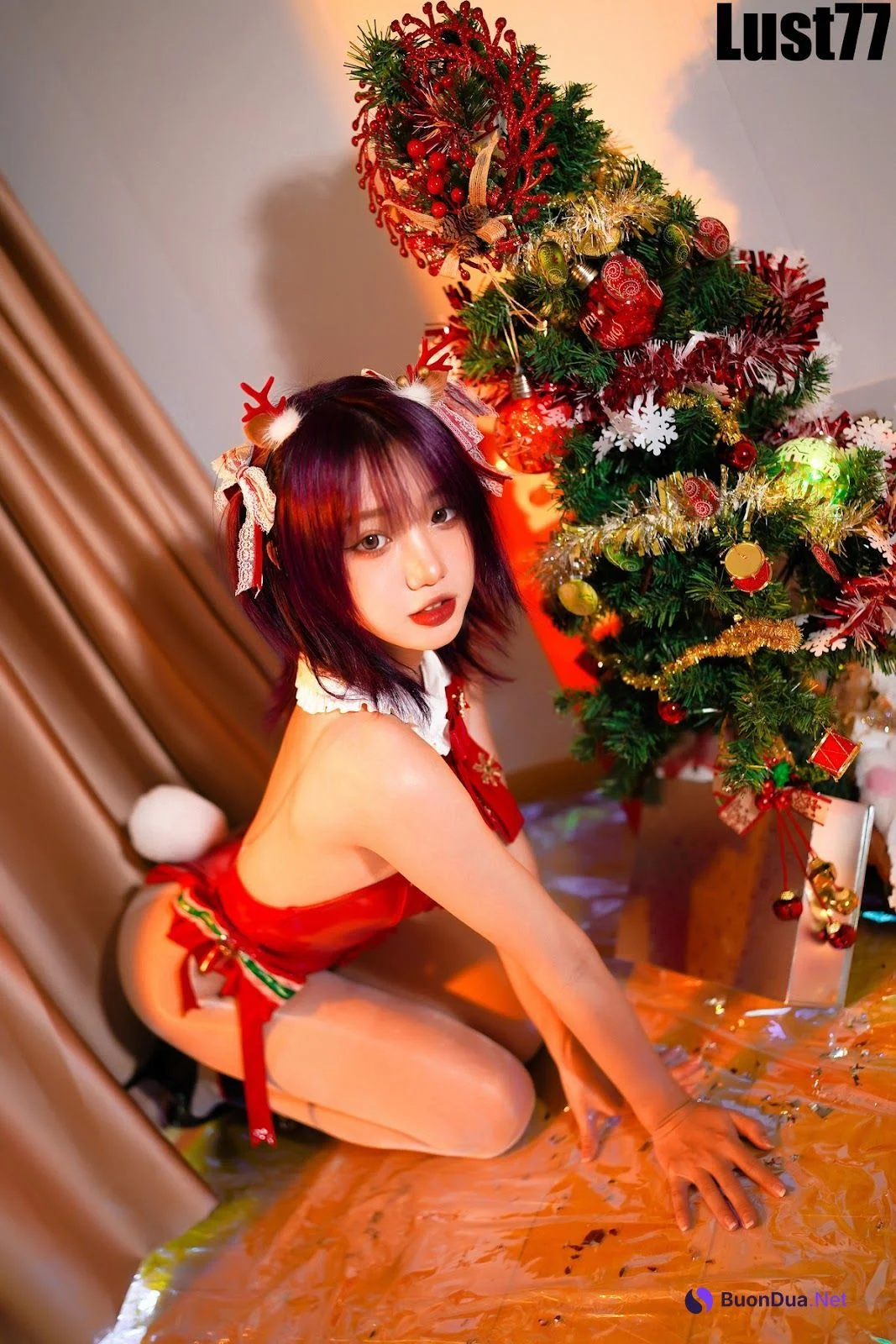 Cosplay 柒柒要乖哦 2021圣诞2 - Photo 10