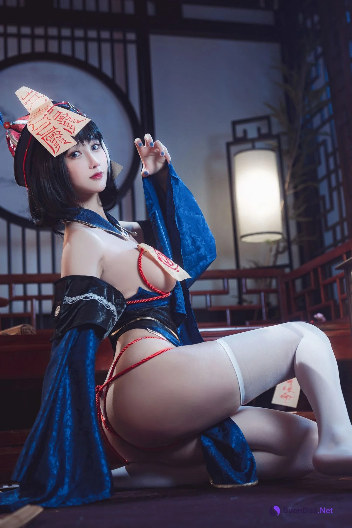 Cosplay 羽生三未 华甲欢庆僵尸三未全 - Photo 13