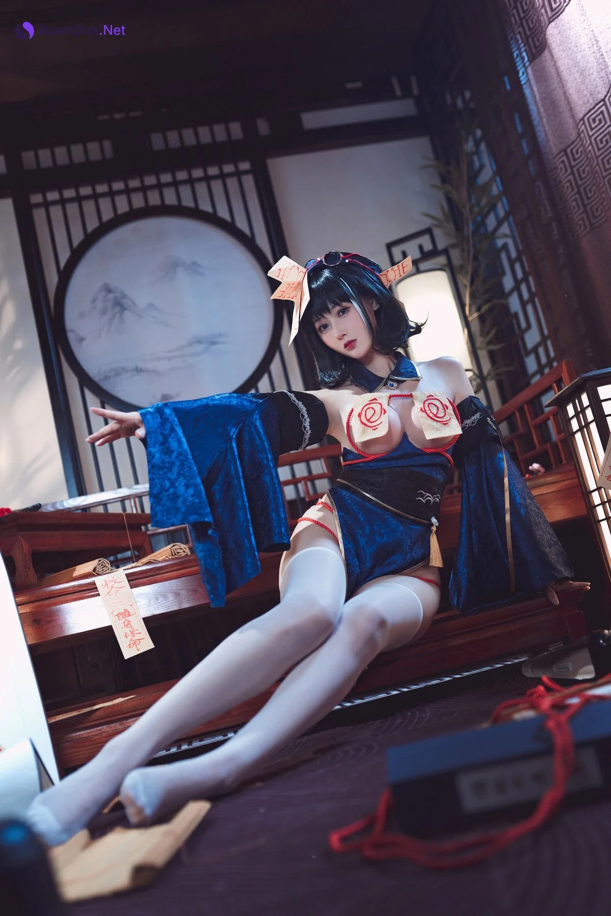 Cosplay 羽生三未 华甲欢庆僵尸三未全 - Photo 16