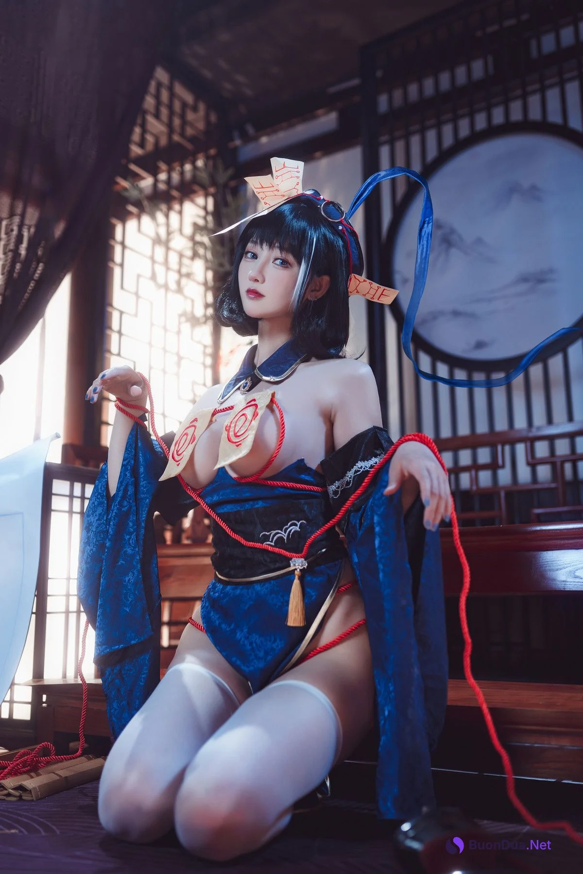 Cosplay 羽生三未 华甲欢庆僵尸三未全 - Photo 18