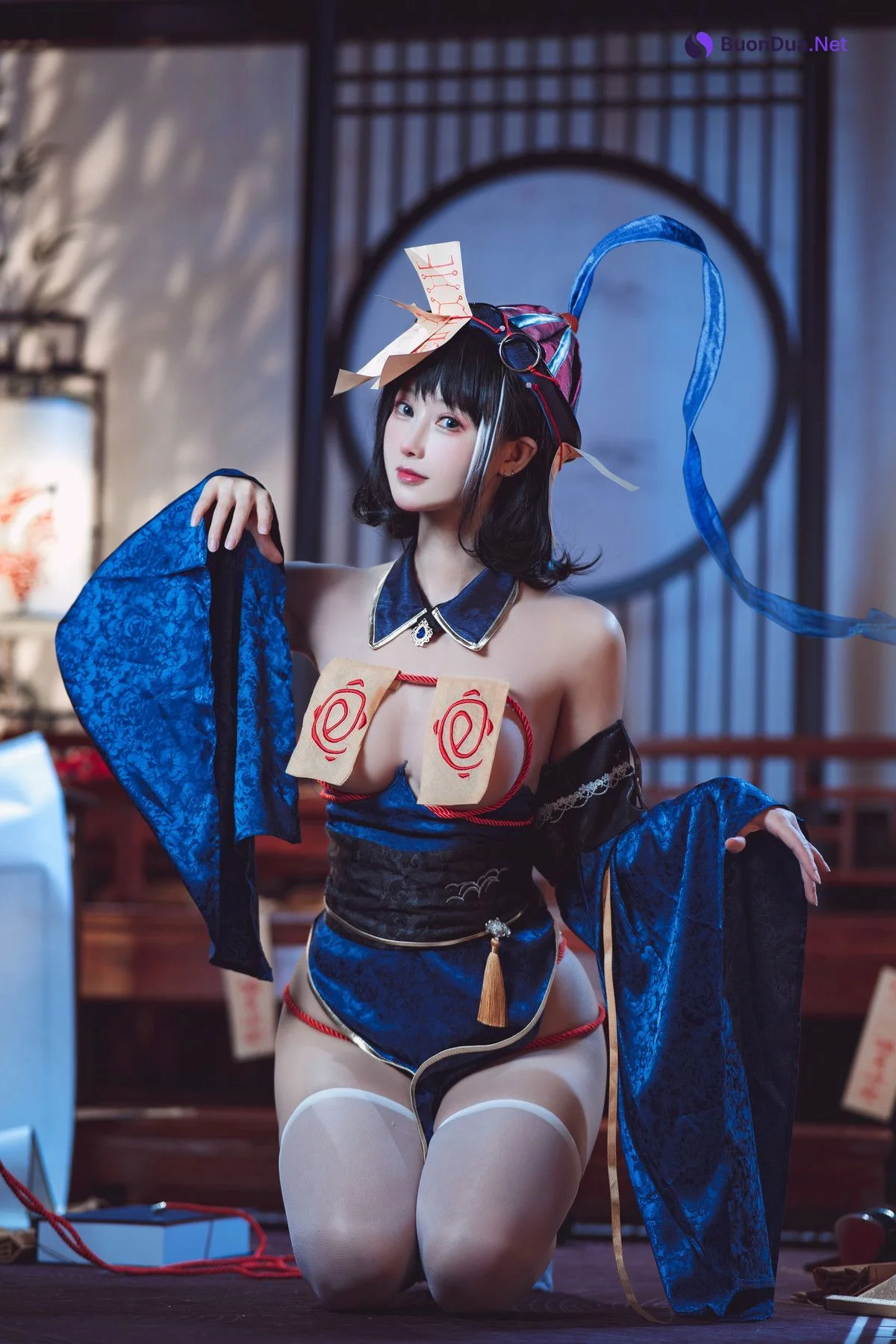 Cosplay 羽生三未 华甲欢庆僵尸三未全 - Photo 2