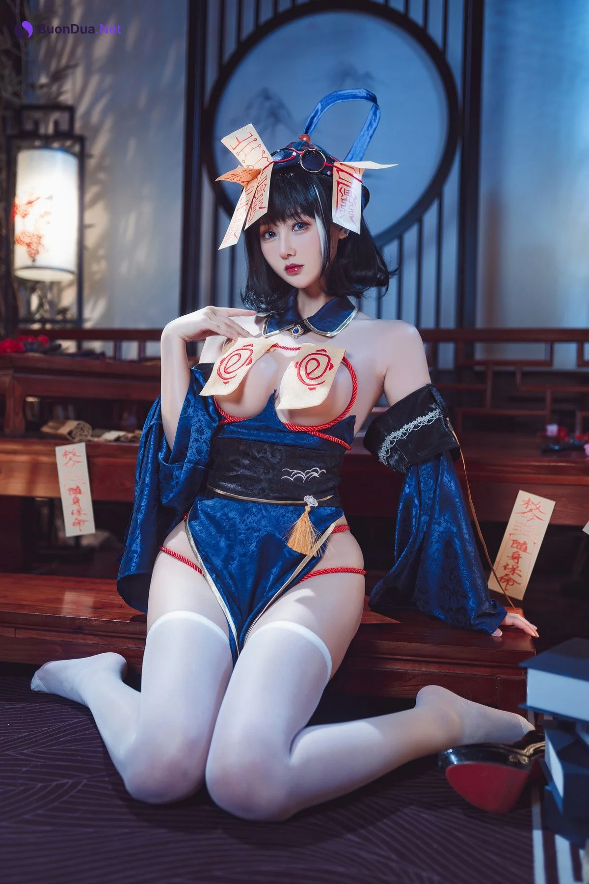 Cosplay 羽生三未 华甲欢庆僵尸三未全 - Photo 6