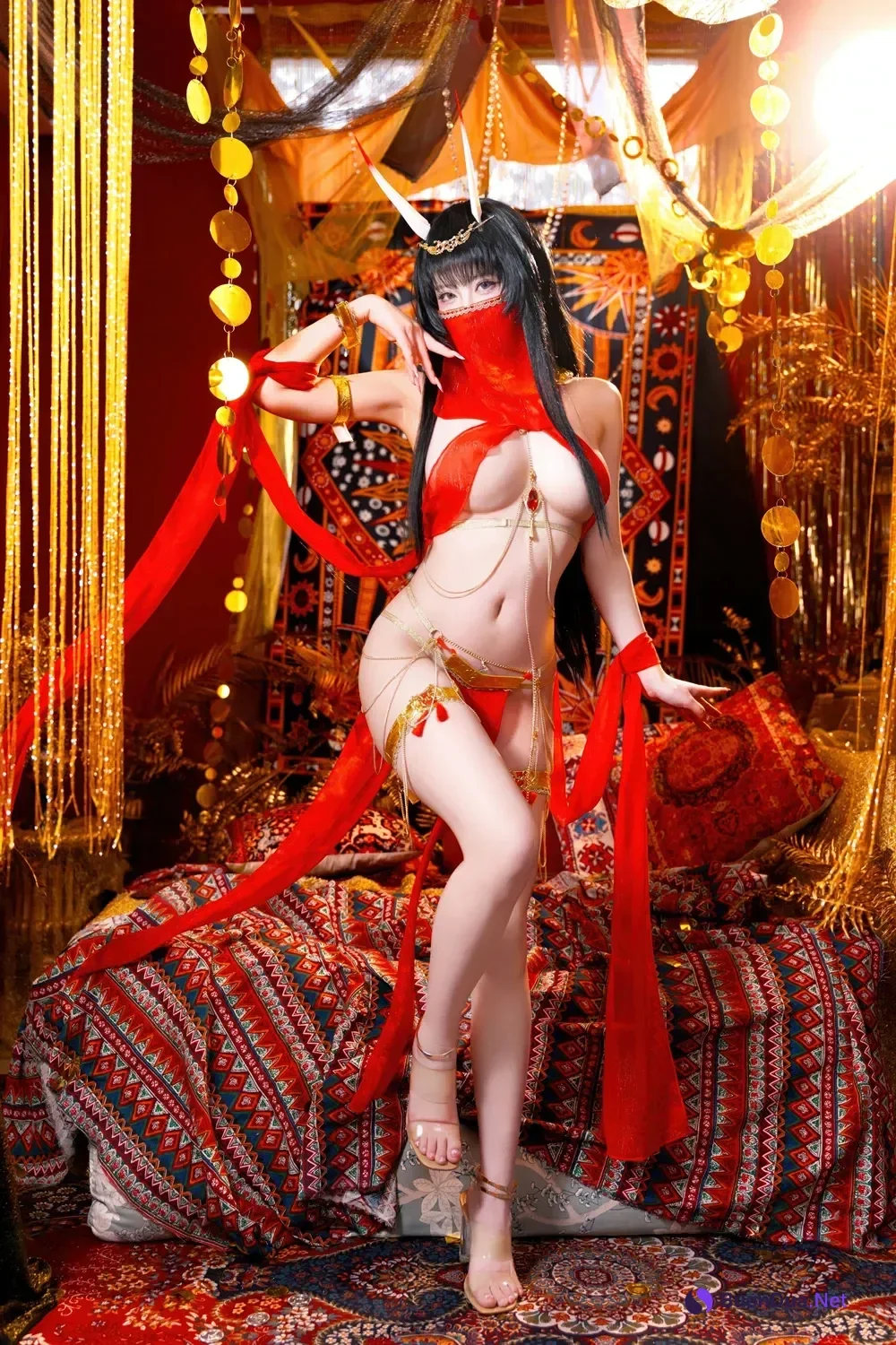 Cosplay 清水由乃 – 碧蓝航线 能代舞娘 - Photo 3