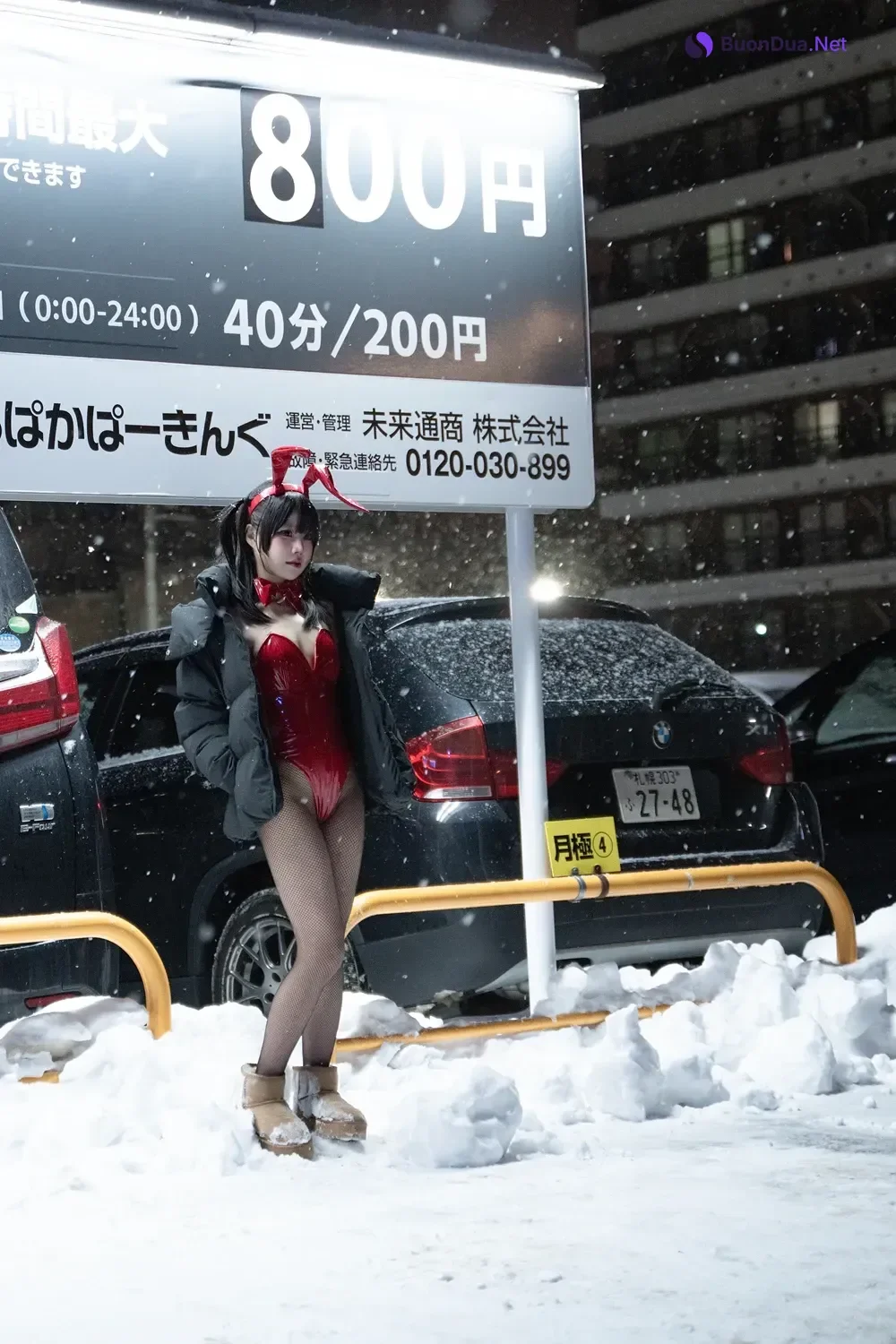 Cosplay 清水凪 – 24h红兔停车场 - Photo 15