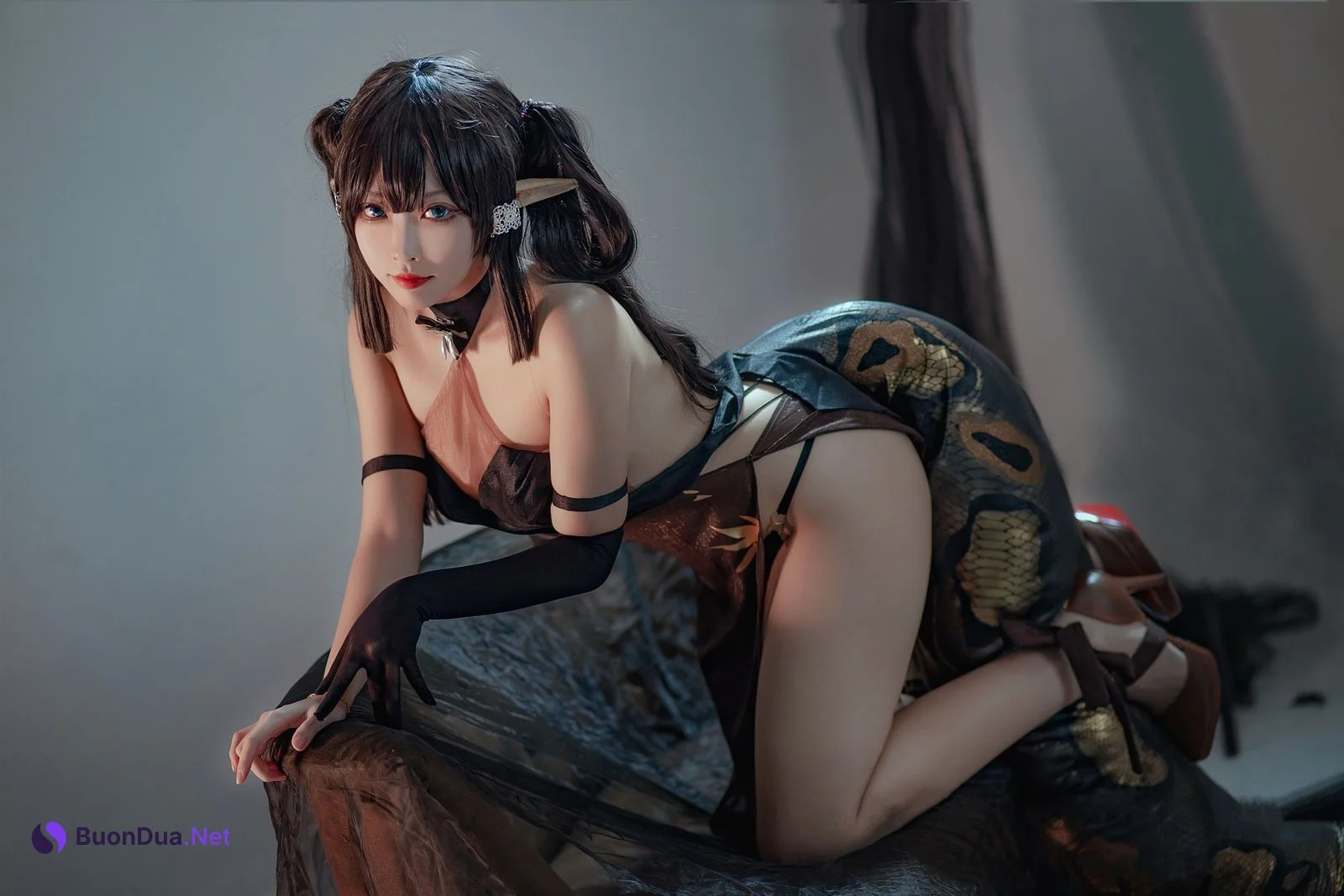 Cosplay 宫本桜 森蚺同人 - Photo 11
