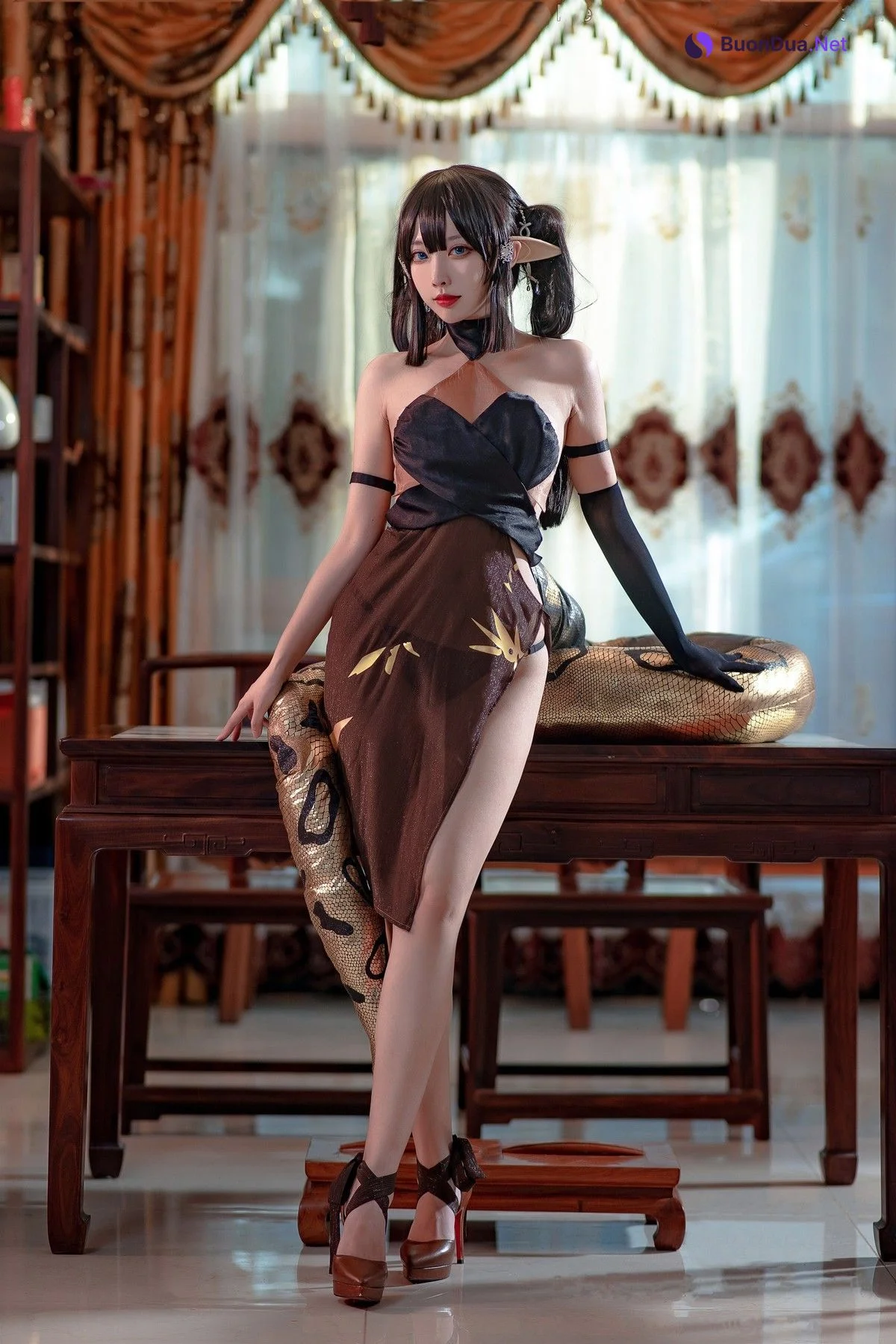 Cosplay 宫本桜 森蚺同人 - Photo 17