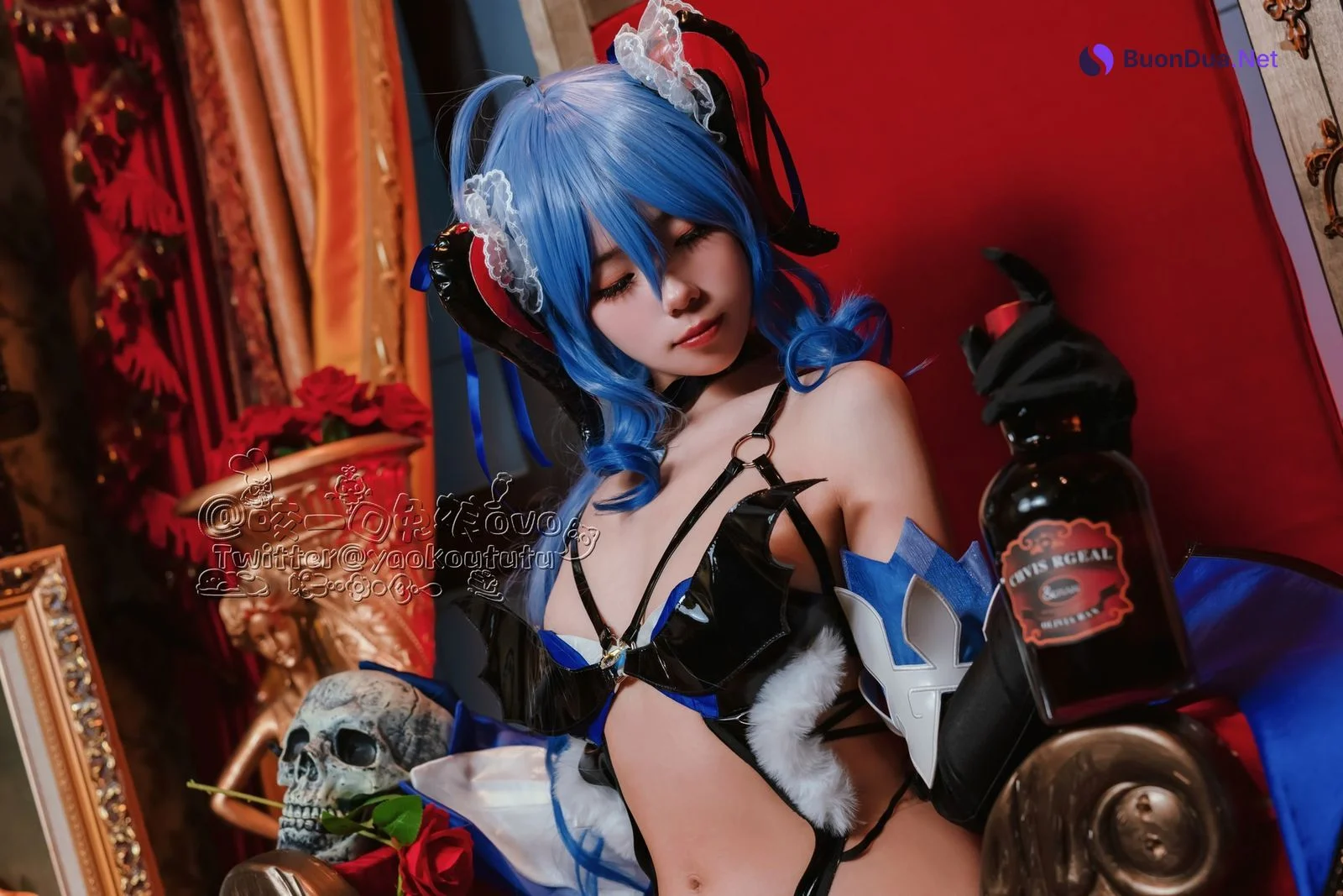Cosplay 黏黏团子兔 甘雨魅魔 - Photo 20