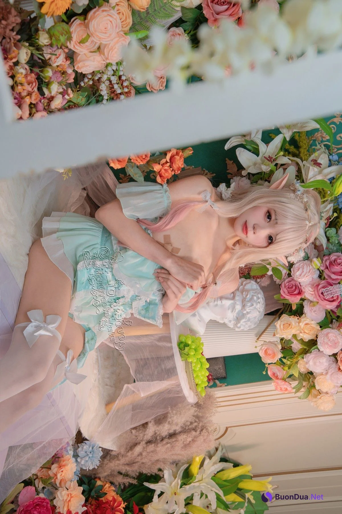 Cosplay 黏黏团子兔 豌豆公主的秘密花房 - Photo 16