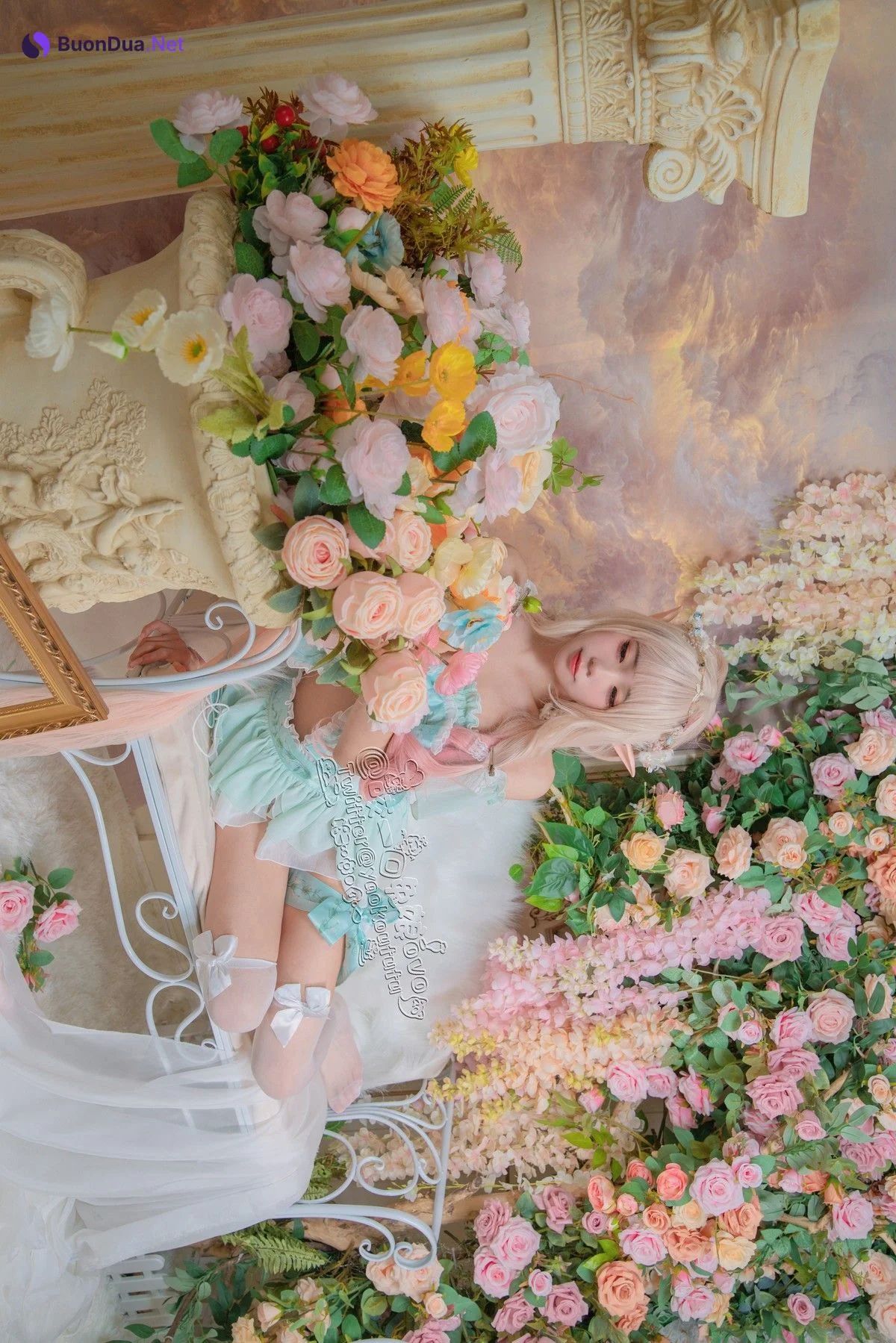 Cosplay 黏黏团子兔 豌豆公主的秘密花房 - Photo 5