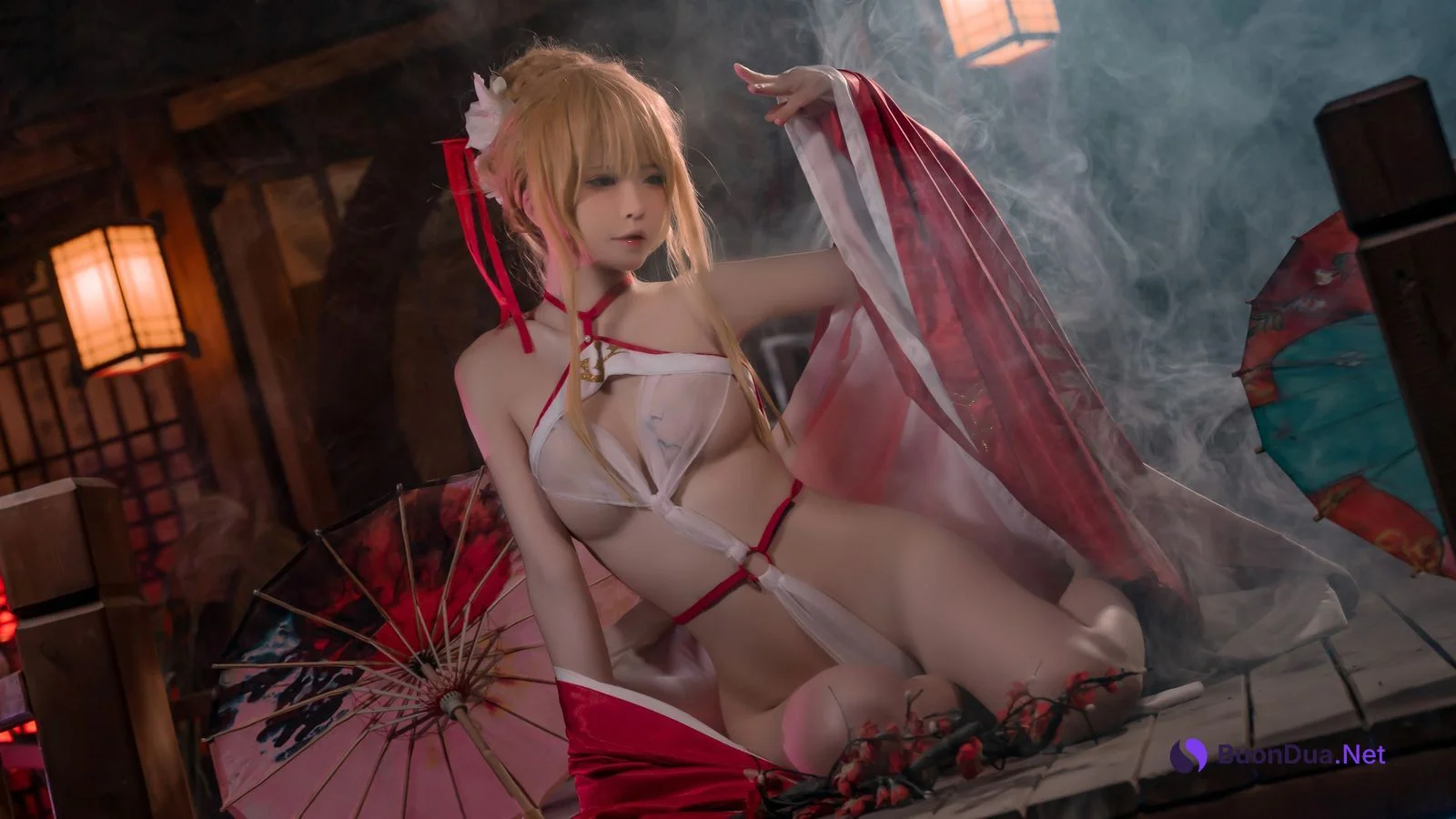 可可老师 Cosplay 碧蓝航线 光荣旗袍 - Photo 11