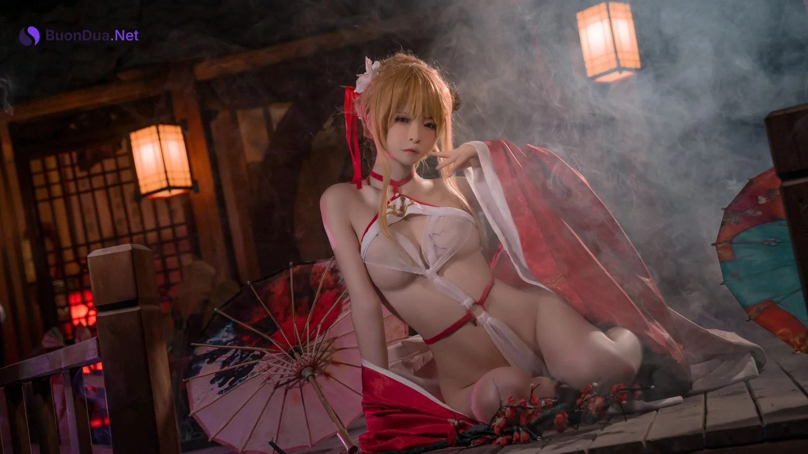 可可老师 Cosplay 碧蓝航线 光荣旗袍 - Photo 12