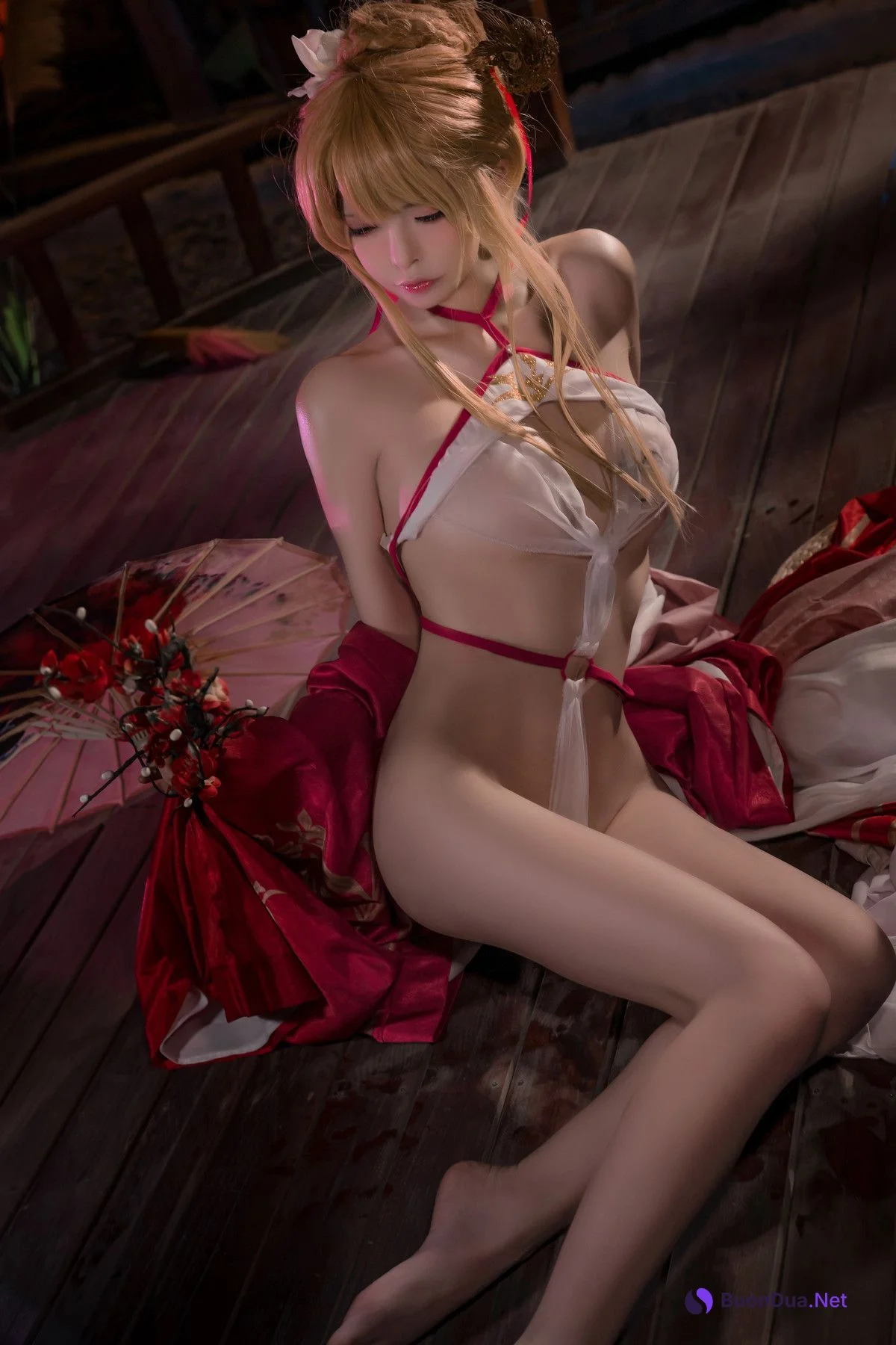 可可老师 Cosplay 碧蓝航线 光荣旗袍 - Photo 18