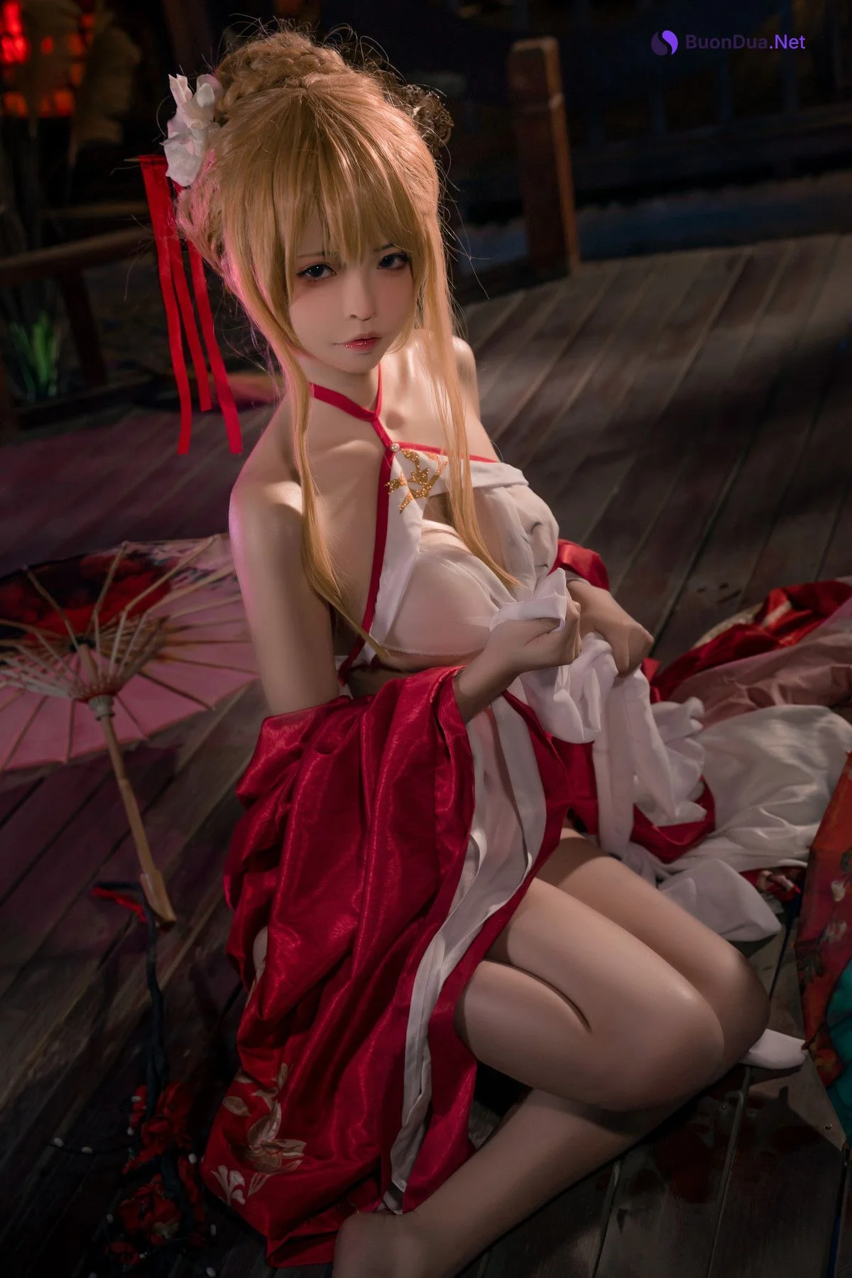 可可老师 Cosplay 碧蓝航线 光荣旗袍 - Photo 19
