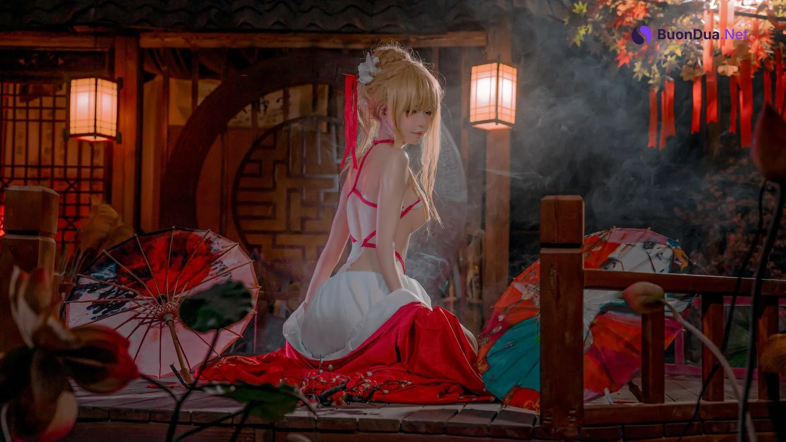 可可老师 Cosplay 碧蓝航线 光荣旗袍 - Photo 2