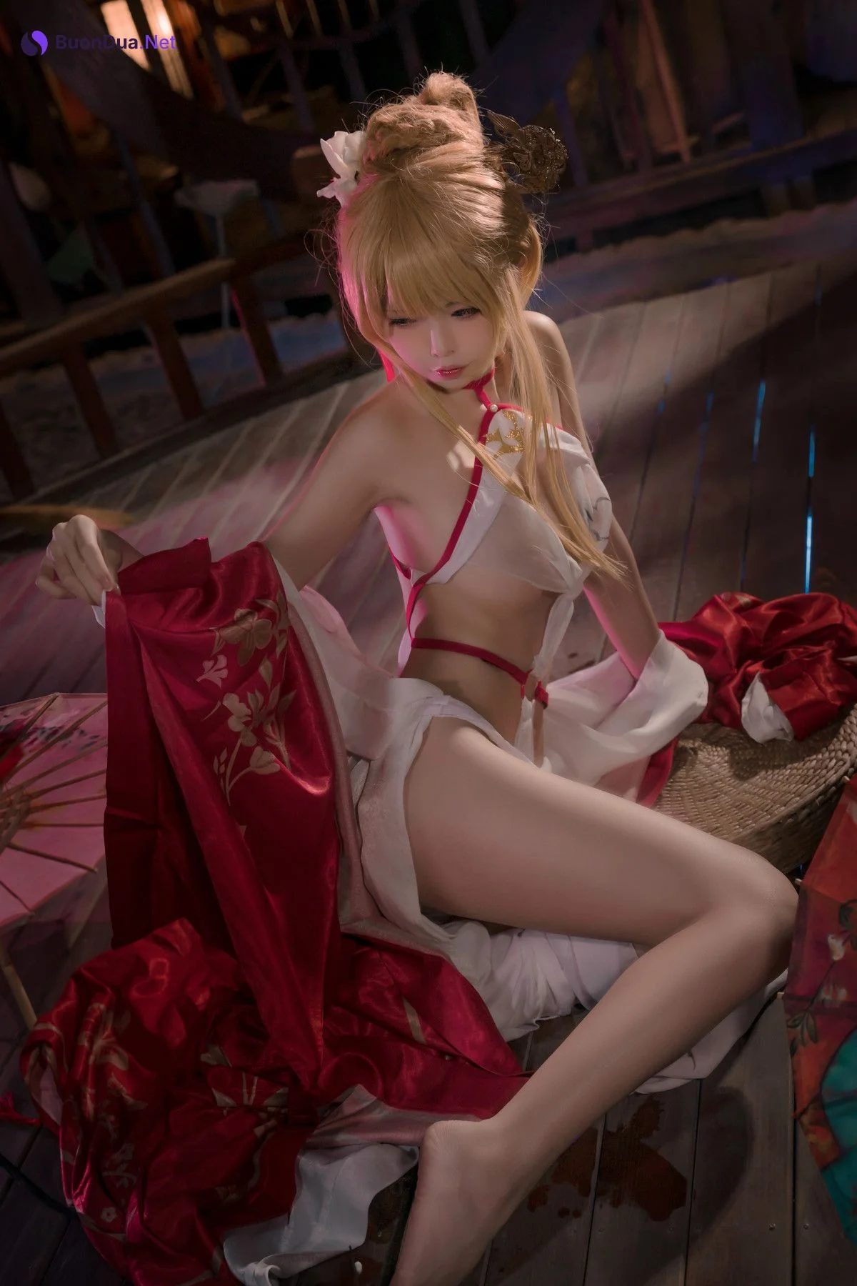 可可老师 Cosplay 碧蓝航线 光荣旗袍 - Photo 4