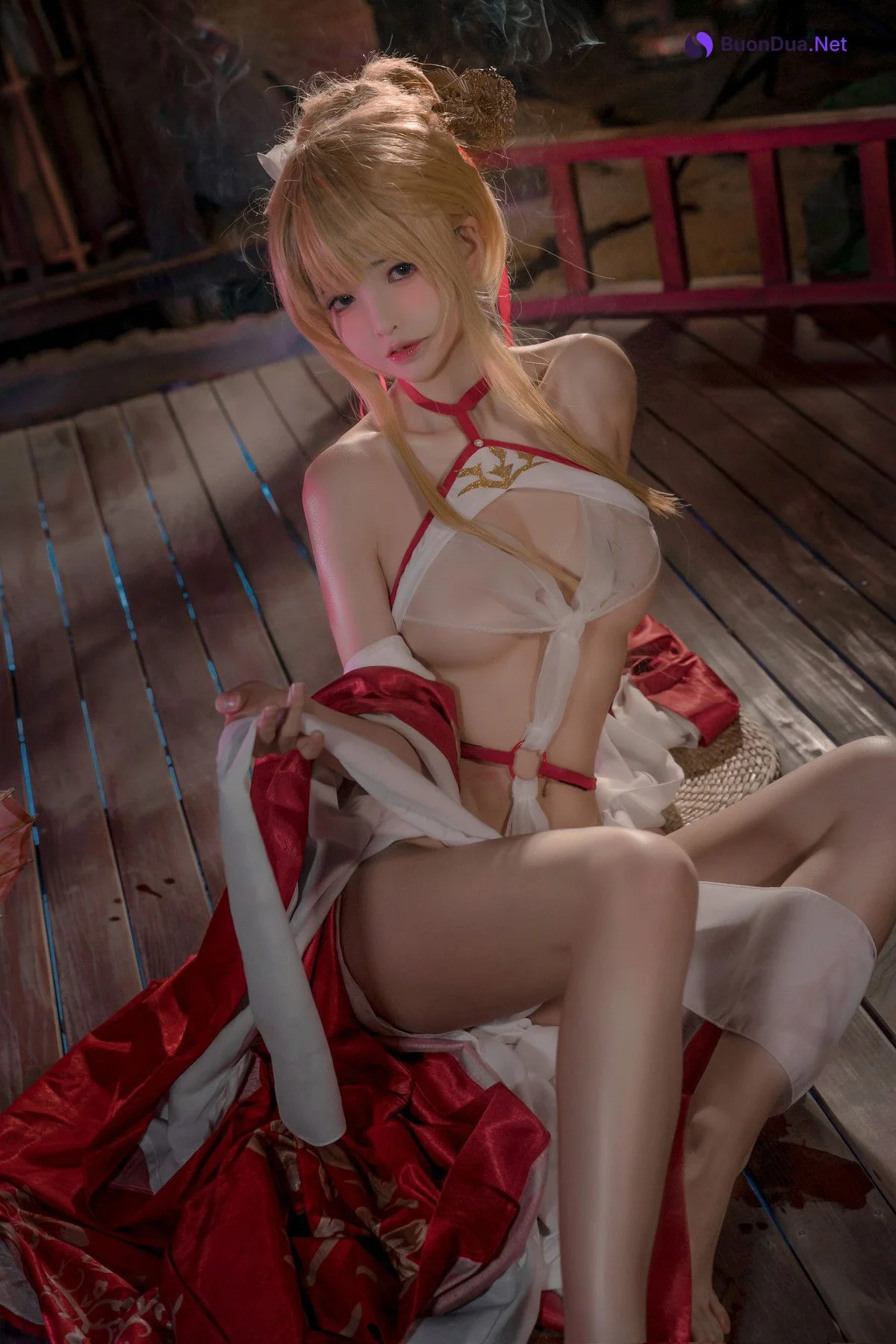 可可老师 Cosplay 碧蓝航线 光荣旗袍 - Photo 5
