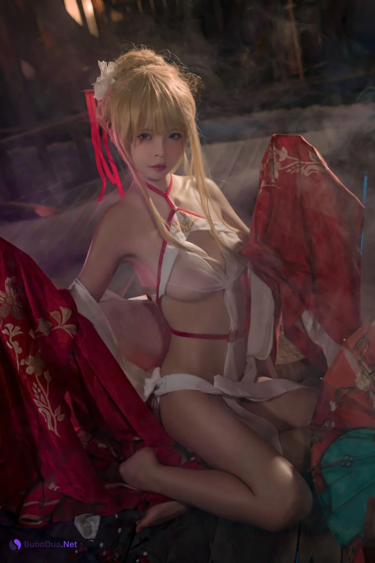 可可老师 Cosplay 碧蓝航线 光荣旗袍 - Photo 6