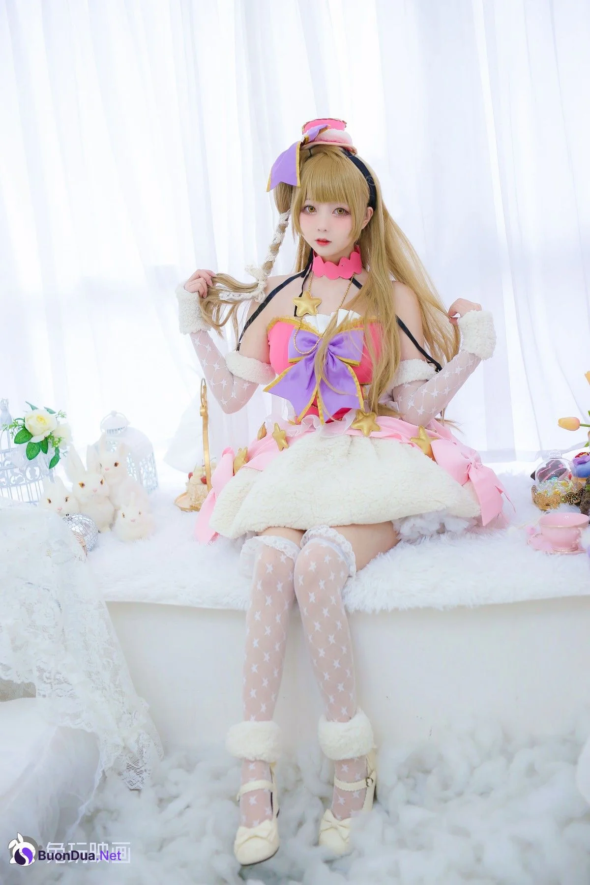 兔玩映画 Cosplay 加藤惠和南小鸟 - Photo 16