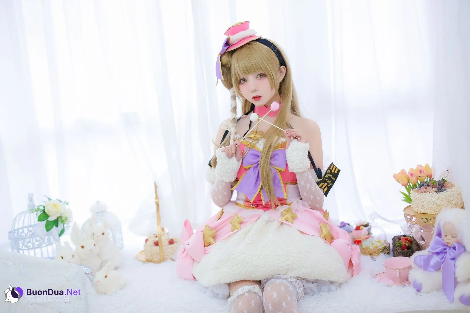 兔玩映画 Cosplay 加藤惠和南小鸟 - Photo 3