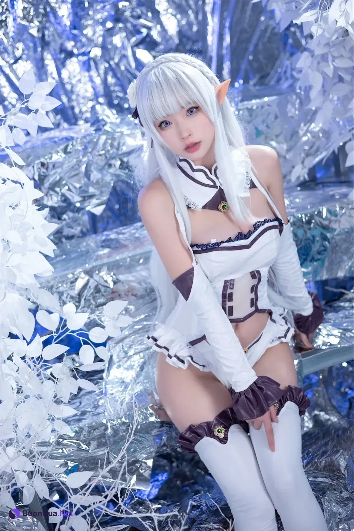 Cosplay 清水由乃 – 重生之我是艾米莉亚 - Photo 3