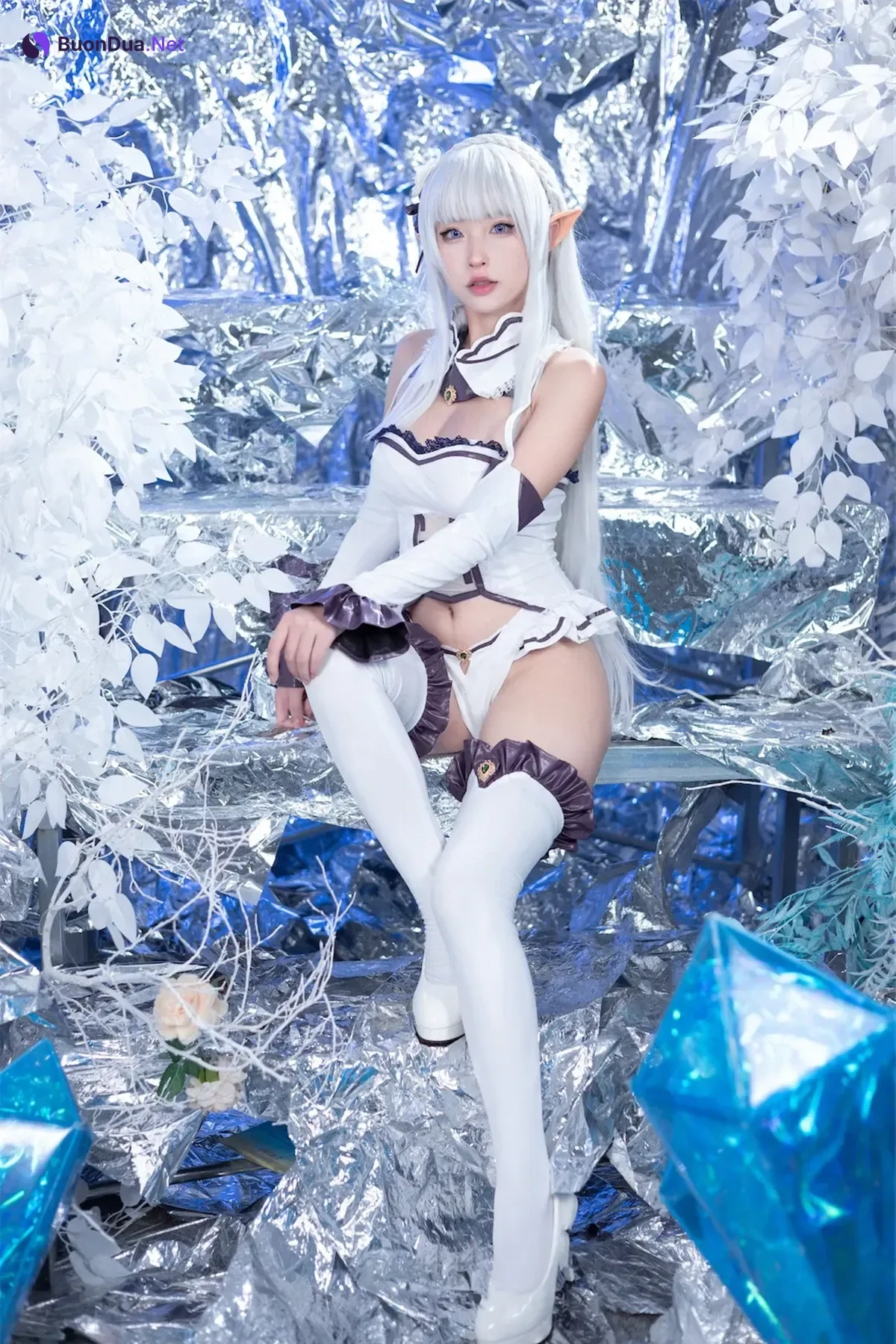 Cosplay 清水由乃 – 重生之我是艾米莉亚 - Photo 5