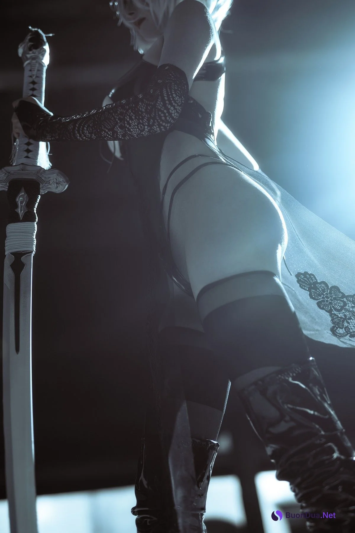 夏小秋秋秋 Cosplay 2B ニーア オートマタ - Photo 11