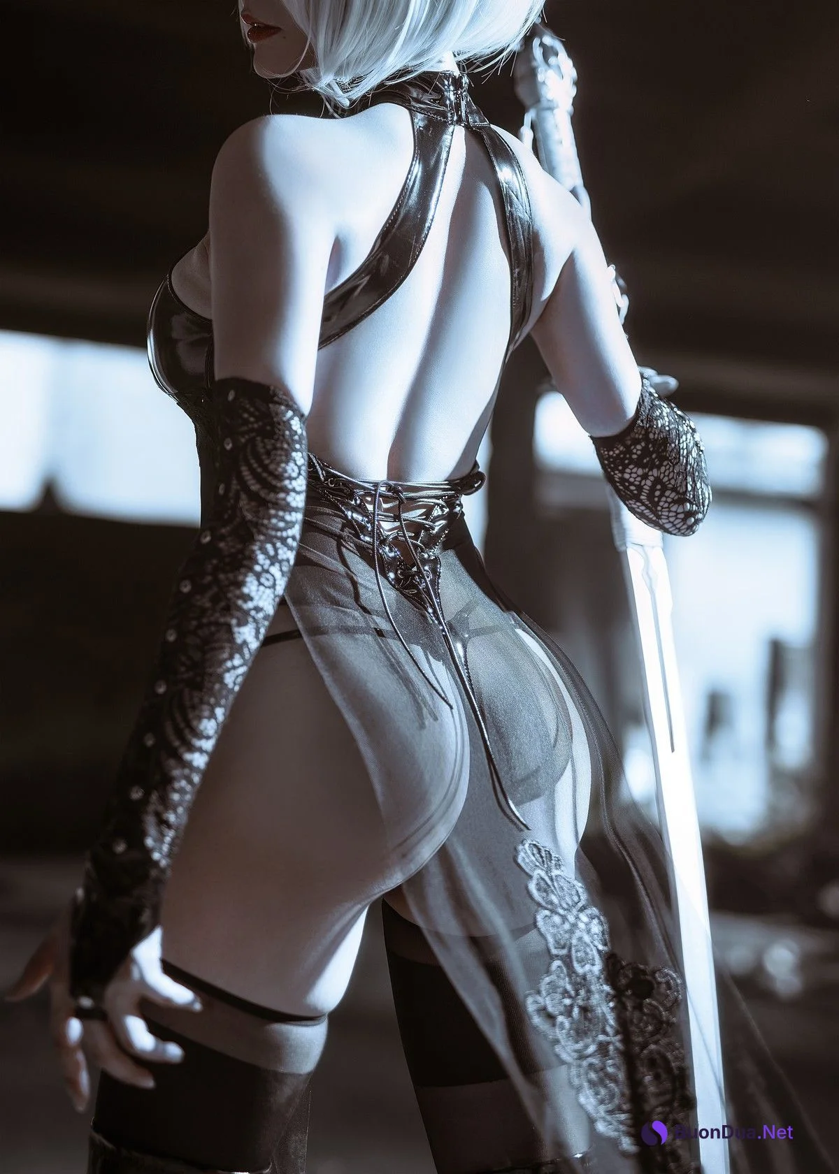 夏小秋秋秋 Cosplay 2B ニーア オートマタ - Photo 7
