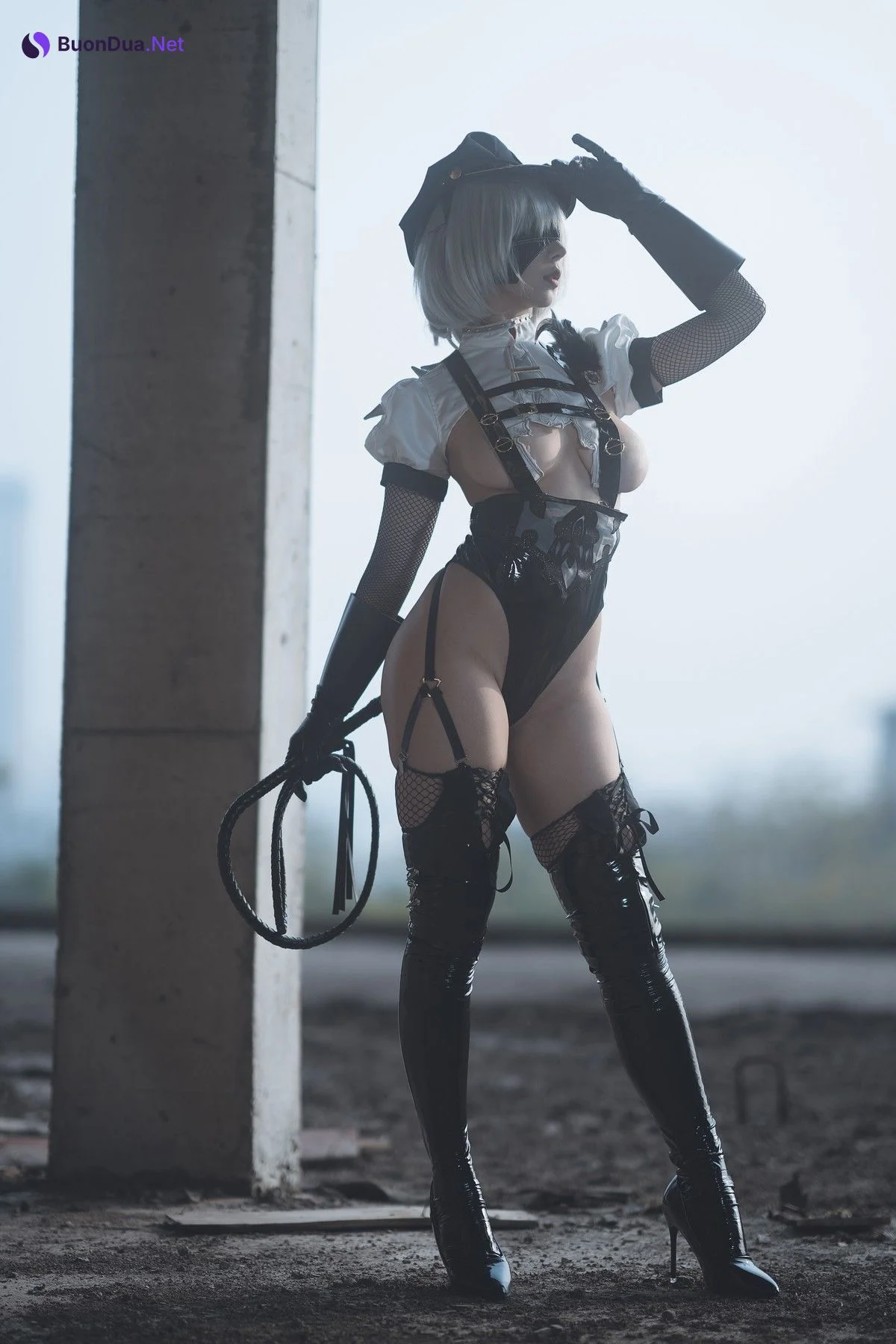 Cosplay 云溪溪 奶桃 2b同人 - Photo 6