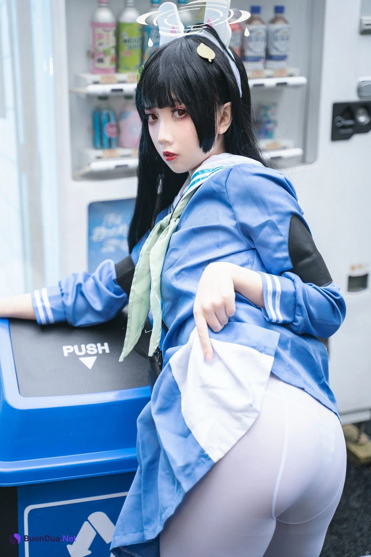 Cosplay 小和甜酒 蔚蓝档案 霞沢美游 - Photo 10
