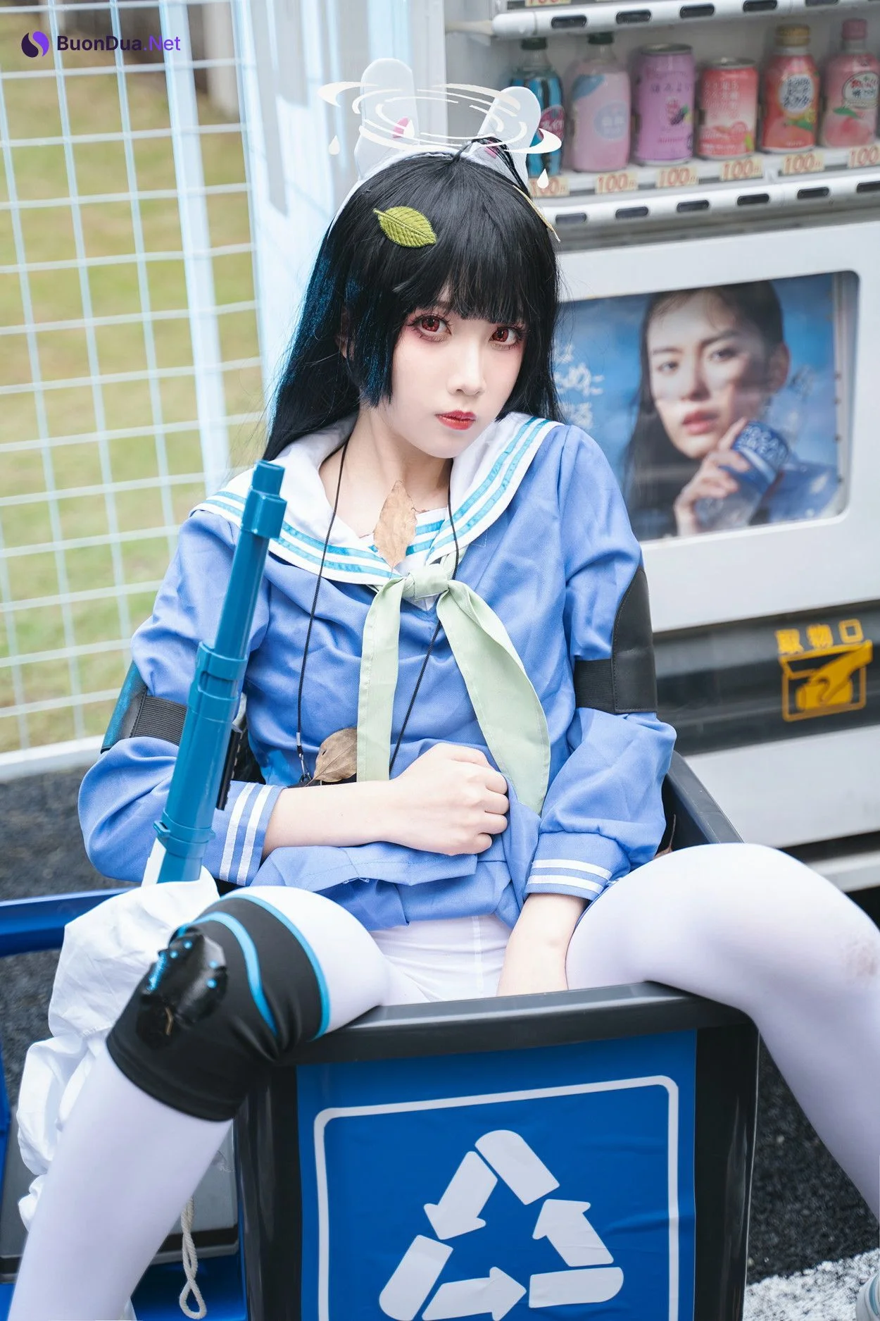 Cosplay 小和甜酒 蔚蓝档案 霞沢美游 - Photo 13