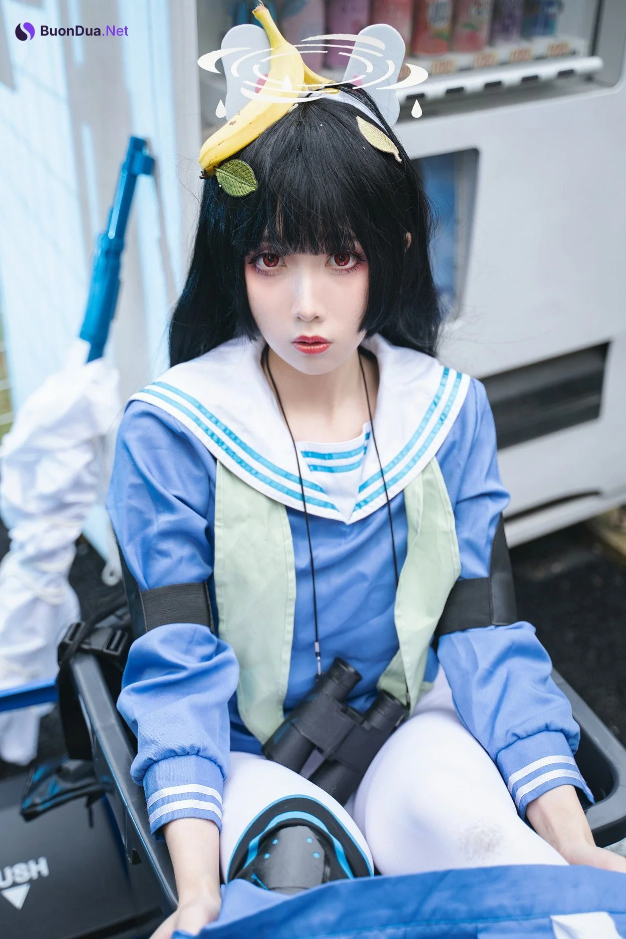 Cosplay 小和甜酒 蔚蓝档案 霞沢美游 - Photo 14