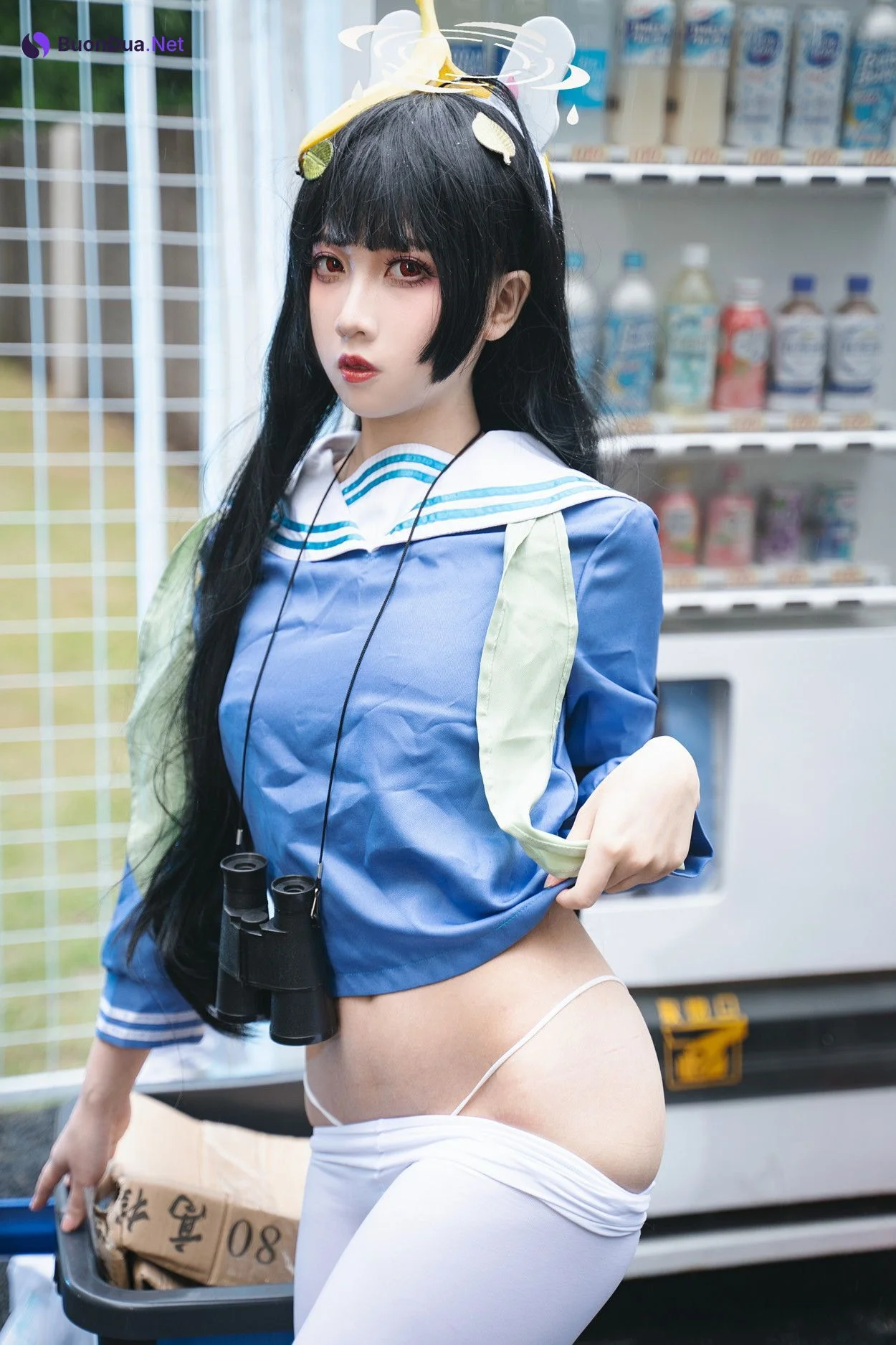Cosplay 小和甜酒 蔚蓝档案 霞沢美游 - Photo 15