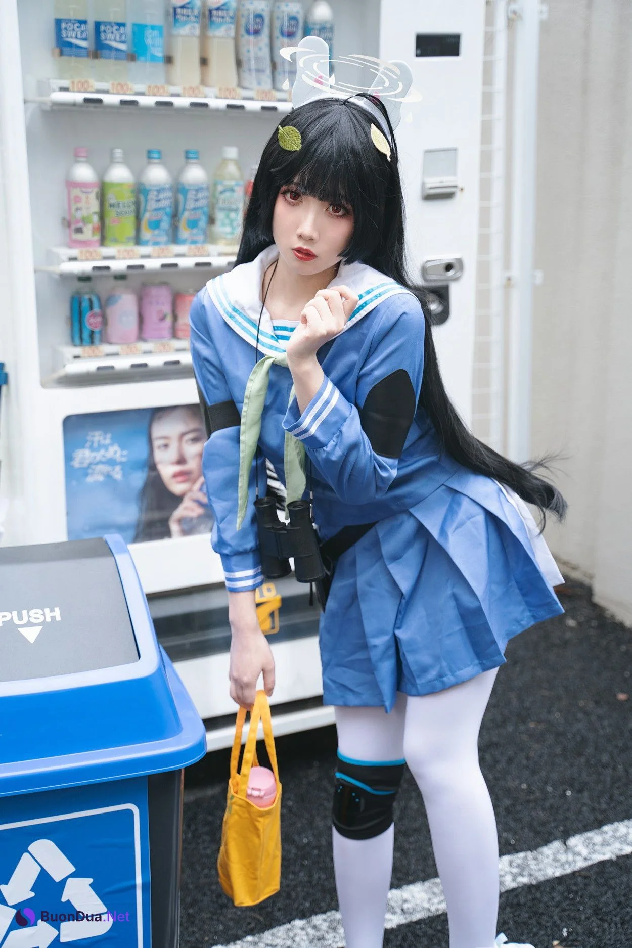 Cosplay 小和甜酒 蔚蓝档案 霞沢美游 - Photo 2