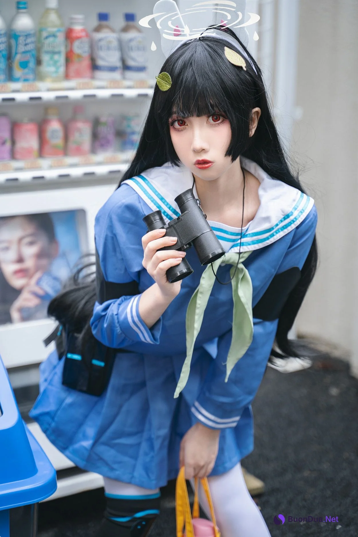 Cosplay 小和甜酒 蔚蓝档案 霞沢美游 - Photo 3
