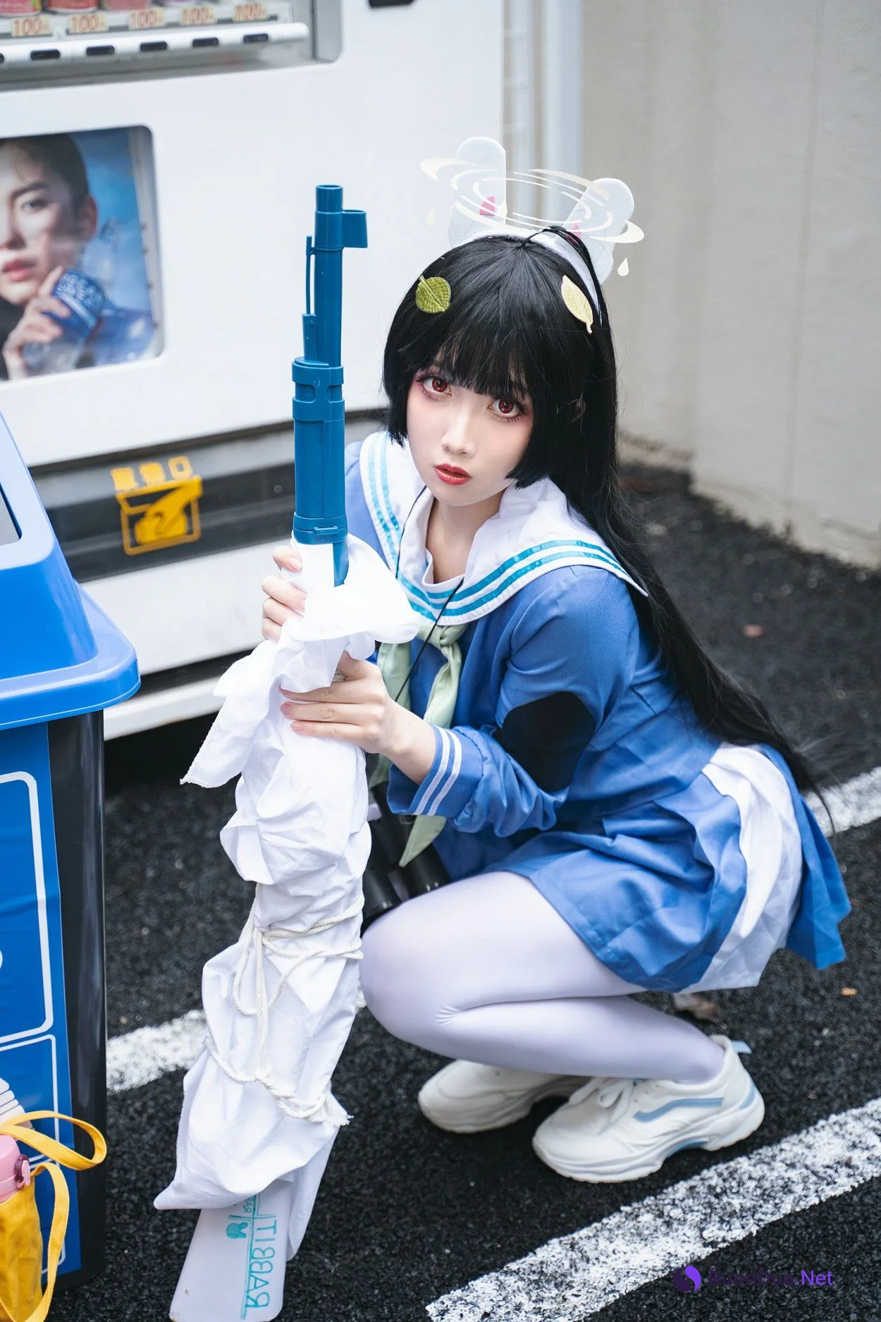 Cosplay 小和甜酒 蔚蓝档案 霞沢美游 - Photo 5