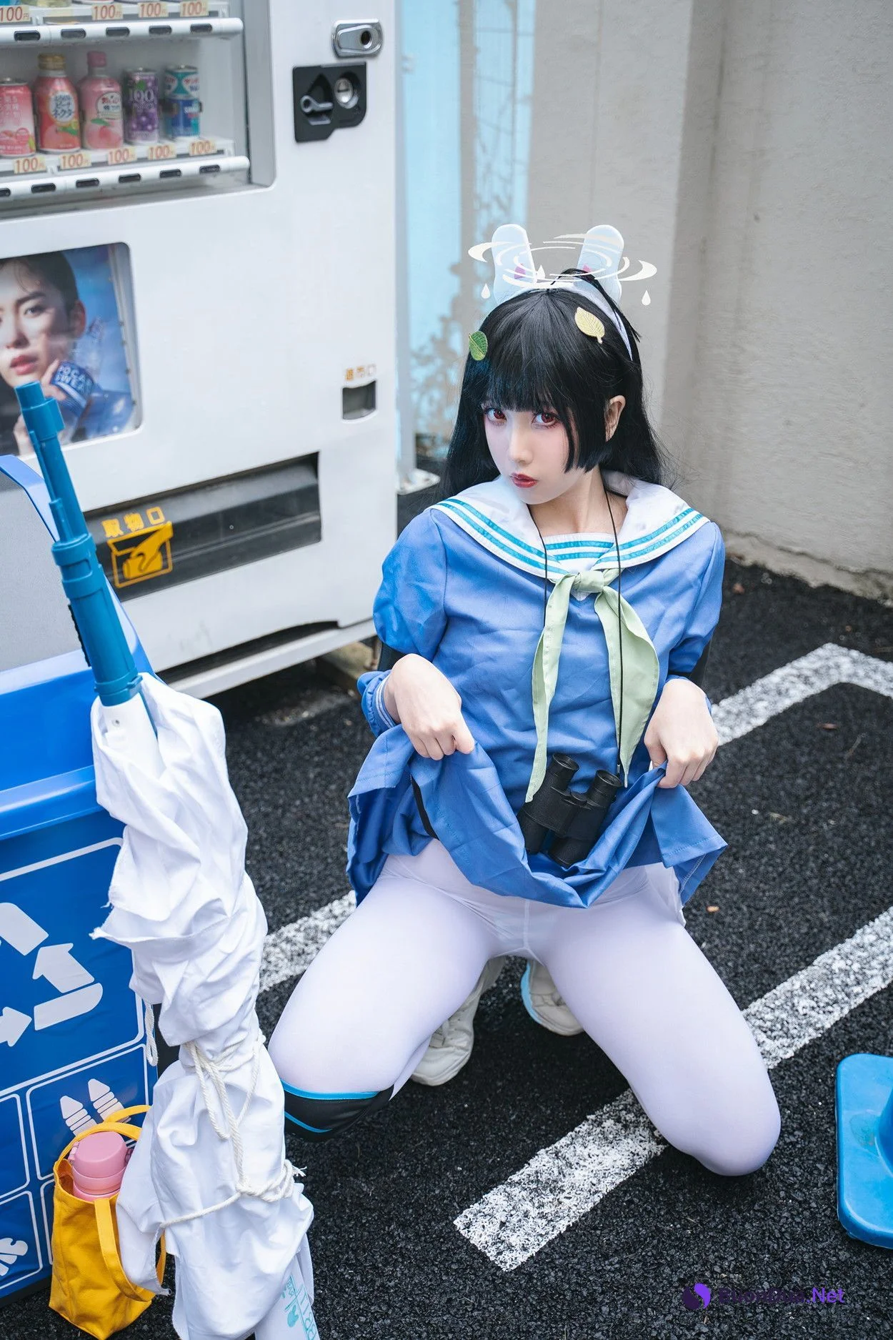 Cosplay 小和甜酒 蔚蓝档案 霞沢美游 - Photo 7