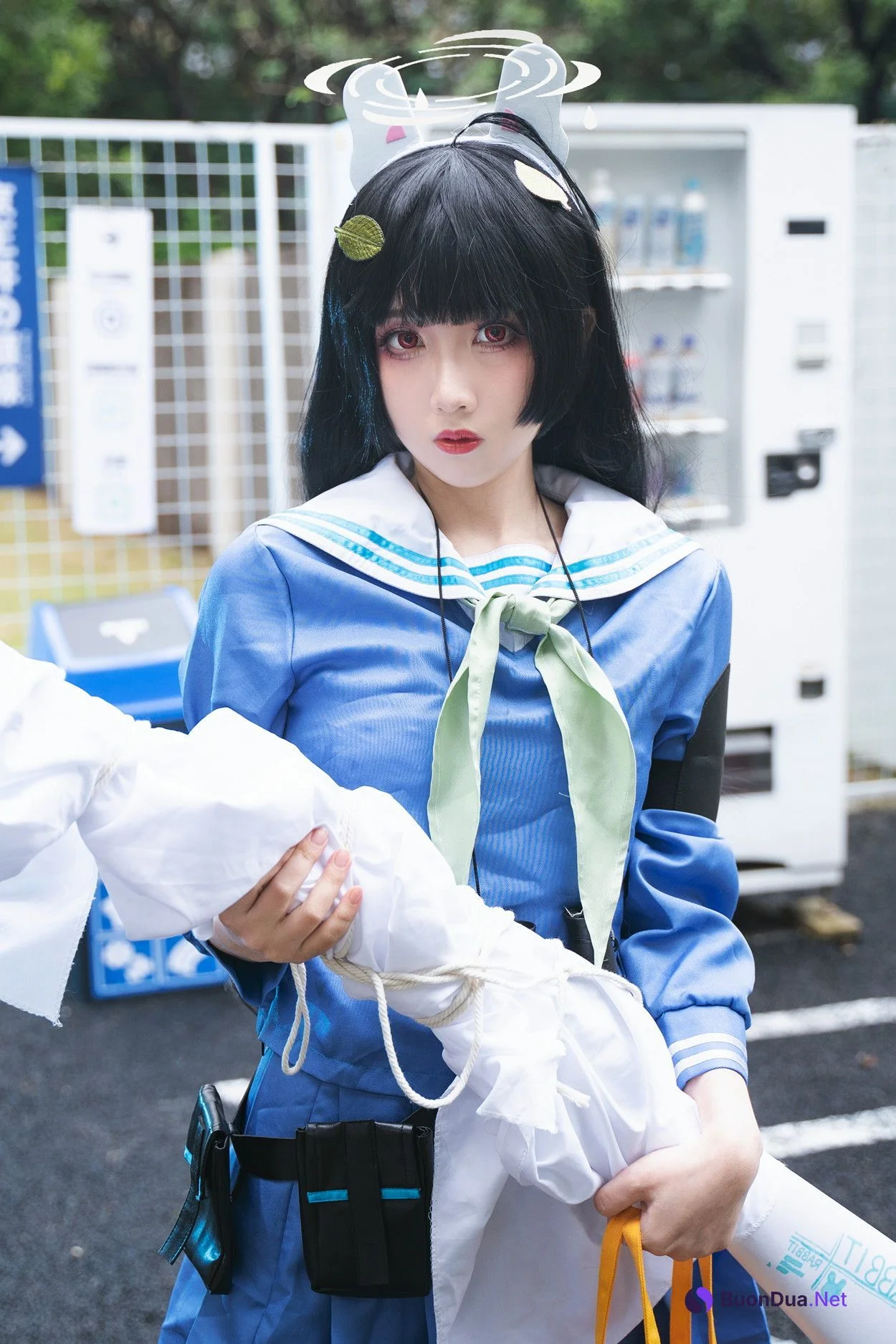 Cosplay 小和甜酒 蔚蓝档案 霞沢美游 - Photo 8