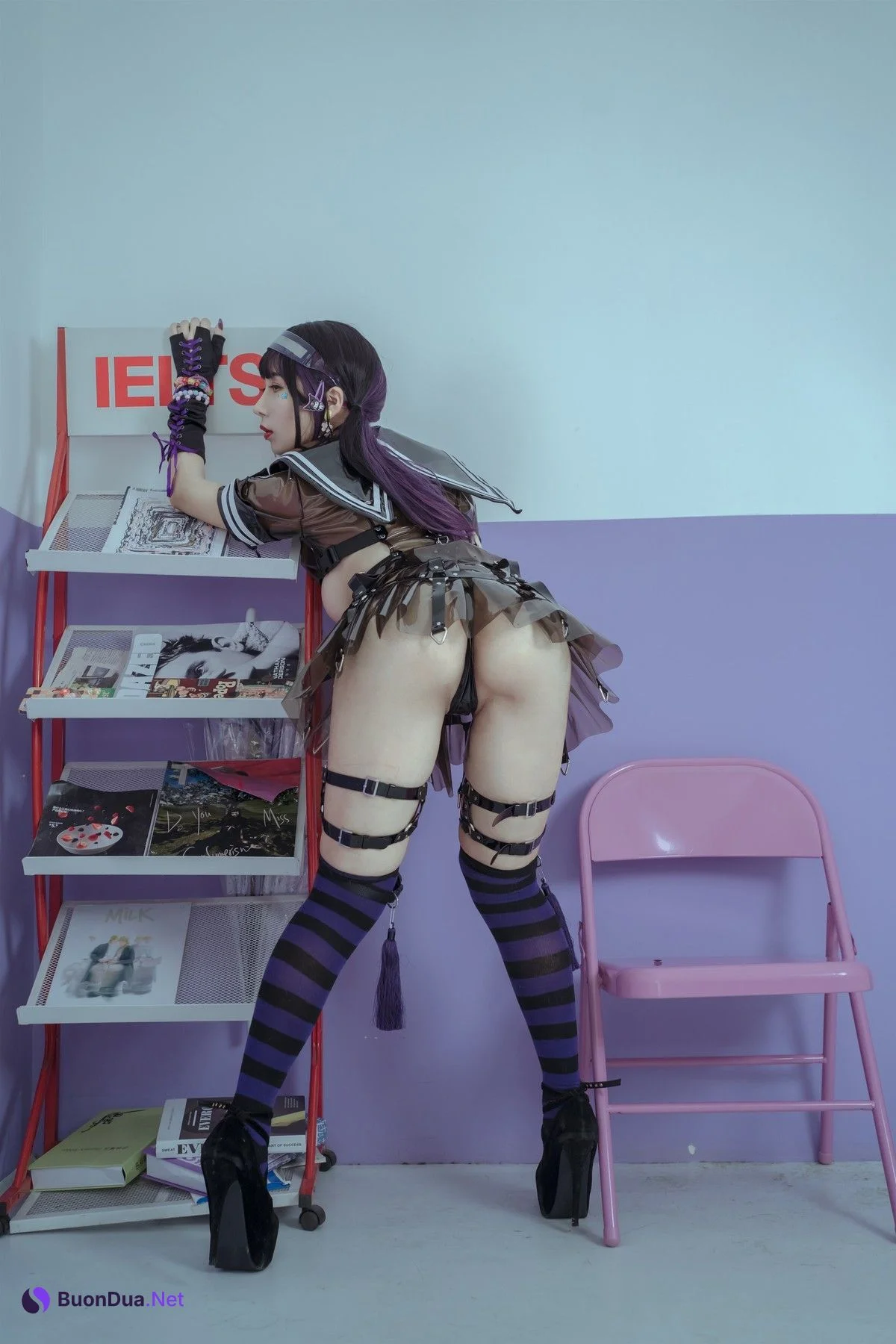 Cosplay 云溪溪 奶桃桃 幻想学院 - Photo 12