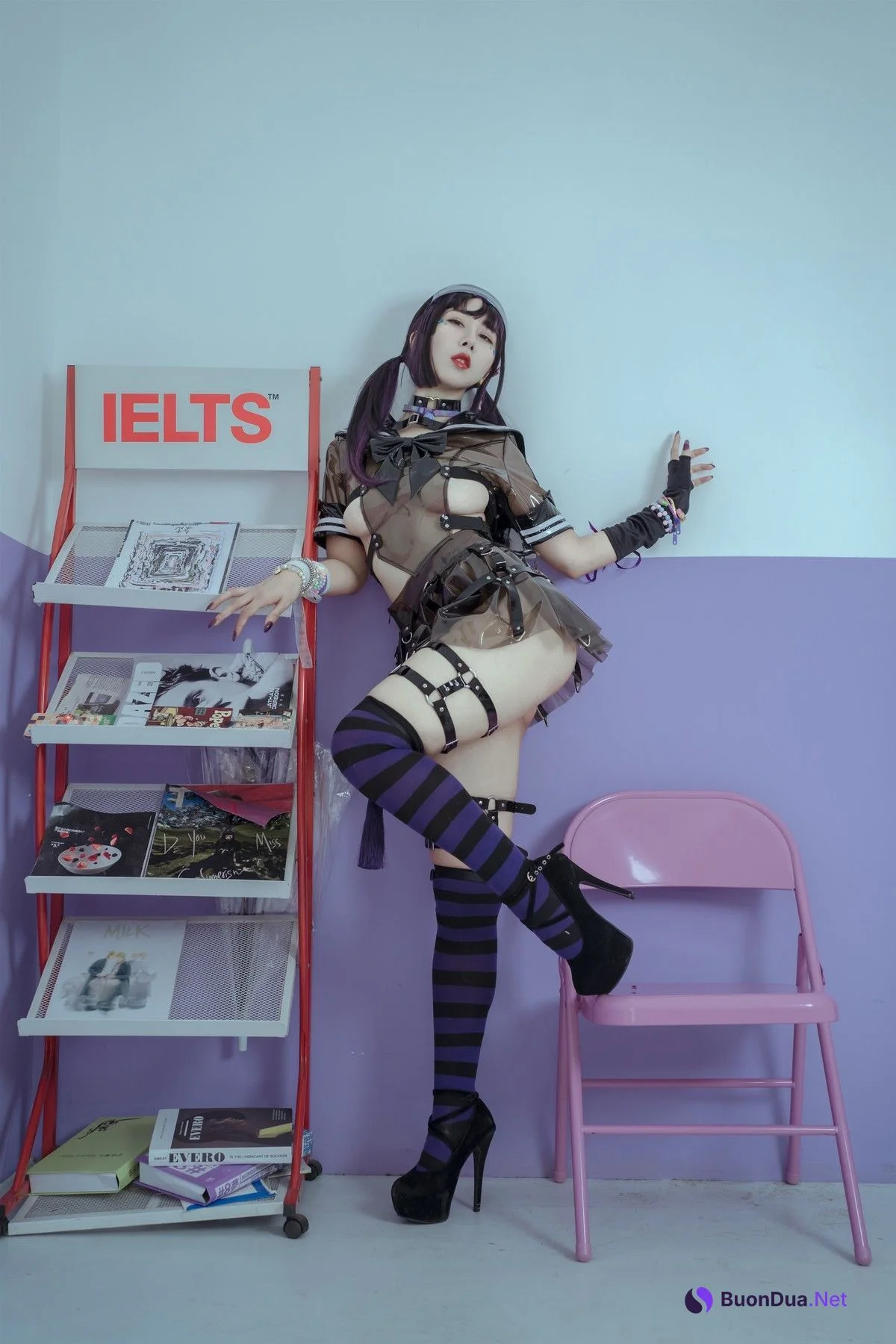 Cosplay 云溪溪 奶桃桃 幻想学院 - Photo 13