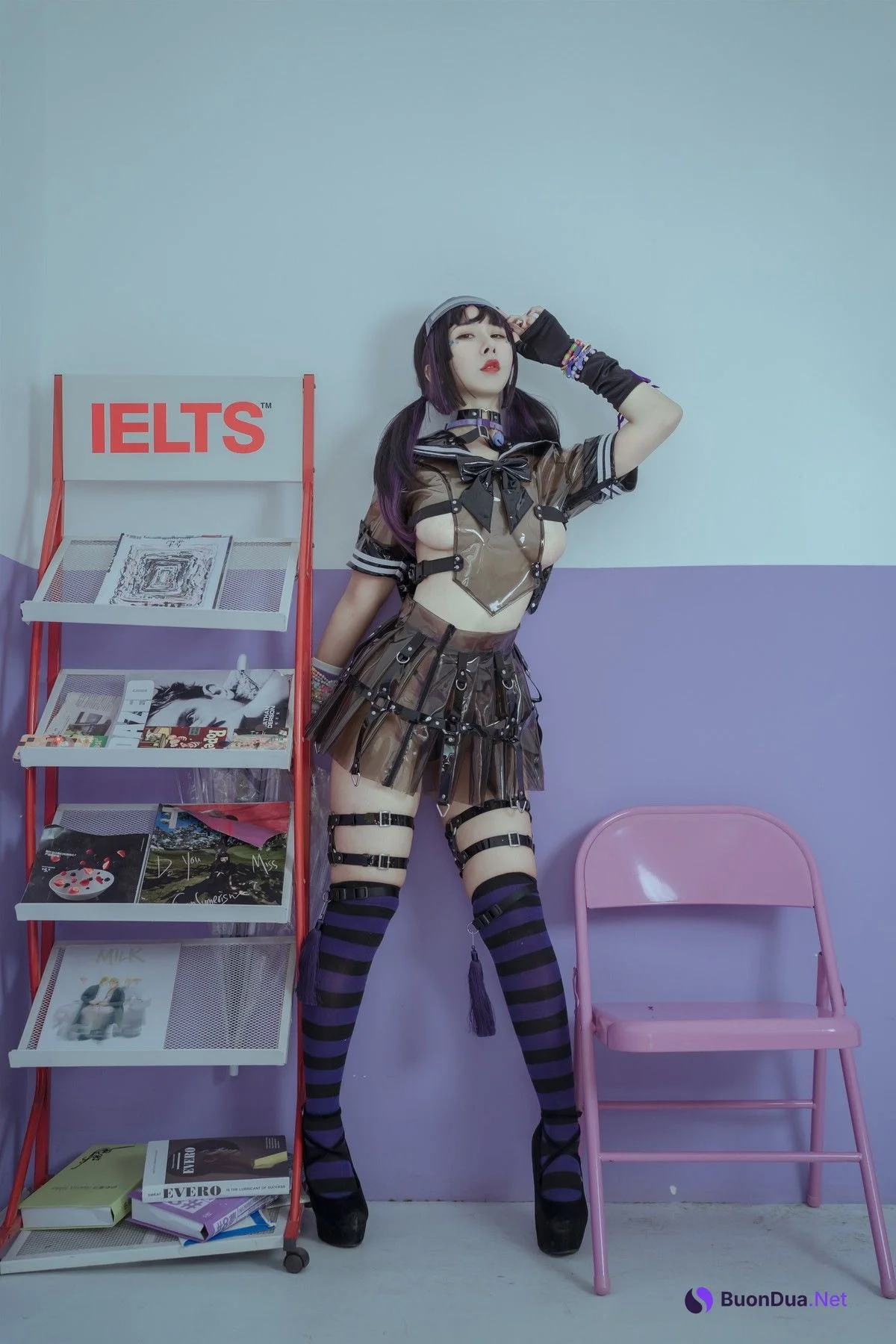 Cosplay 云溪溪 奶桃桃 幻想学院 - Photo 14