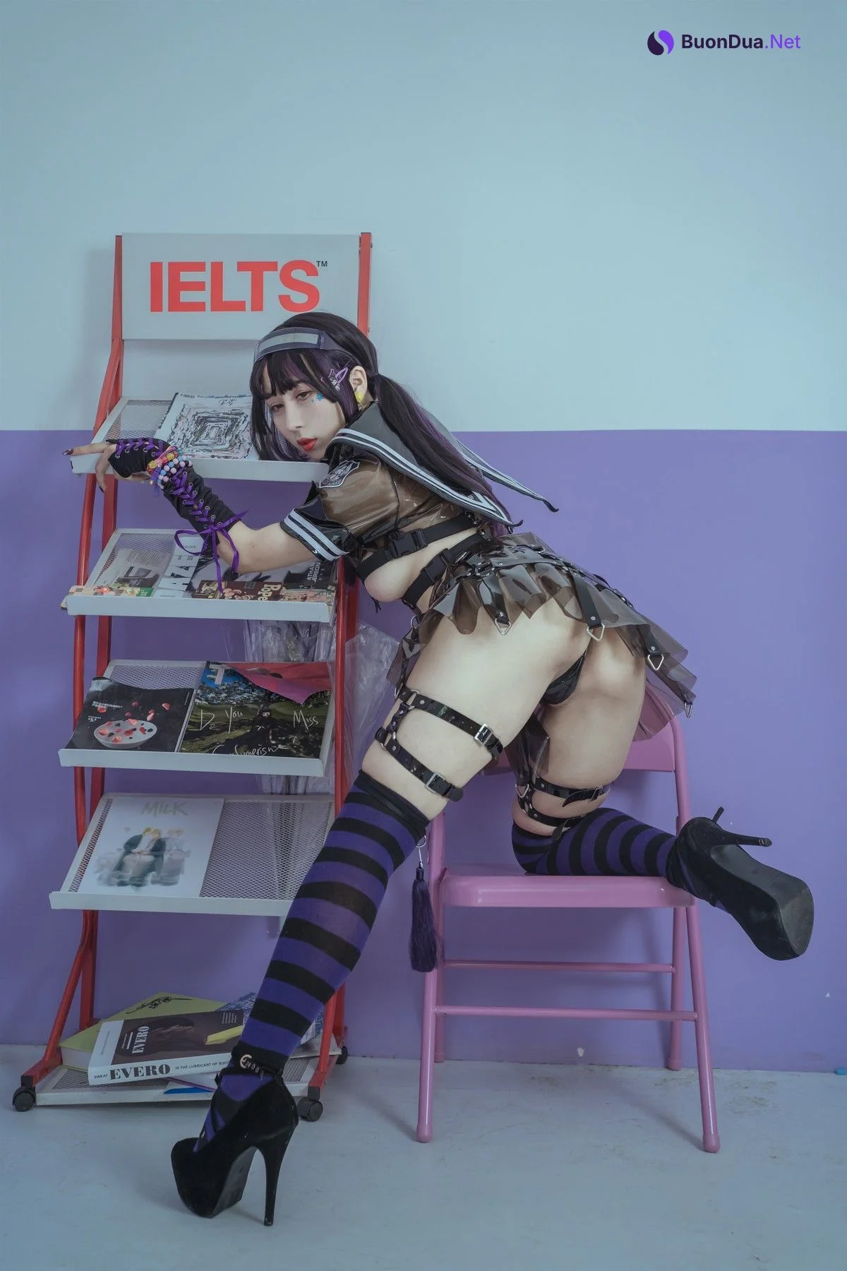 Cosplay 云溪溪 奶桃桃 幻想学院 - Photo 4