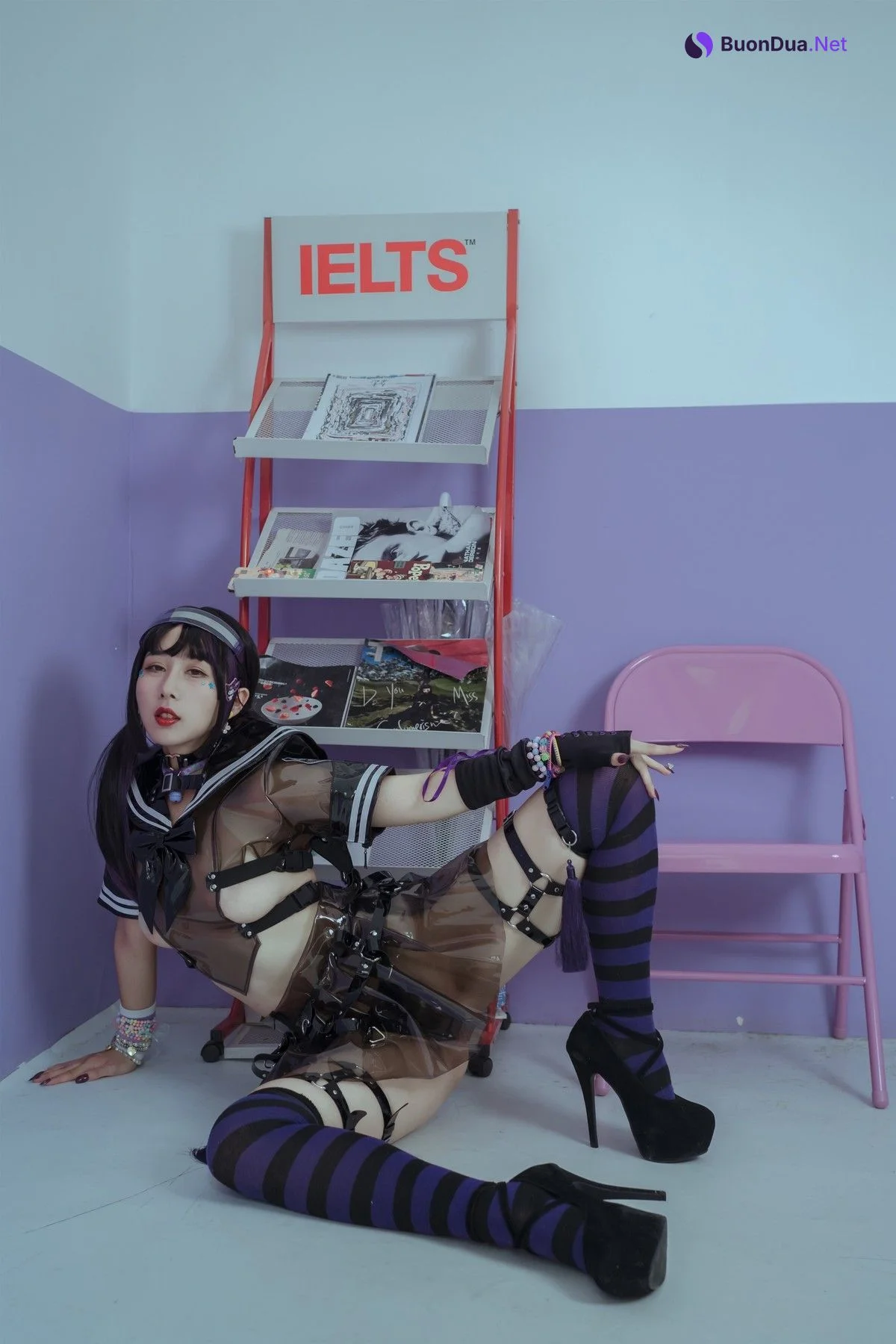 Cosplay 云溪溪 奶桃桃 幻想学院 - Photo 8