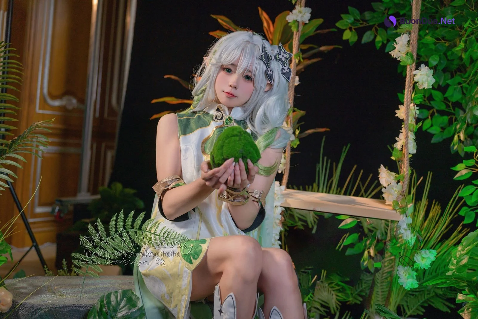 Cosplay 黏黏团子兔 万年萝莉纳西妲 - Photo 10