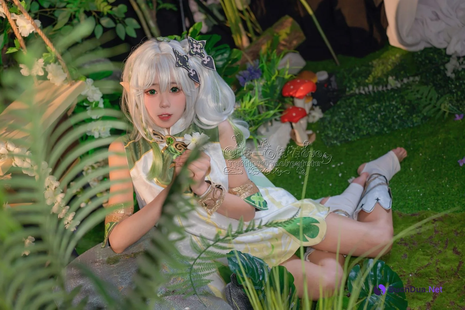Cosplay 黏黏团子兔 万年萝莉纳西妲 - Photo 12