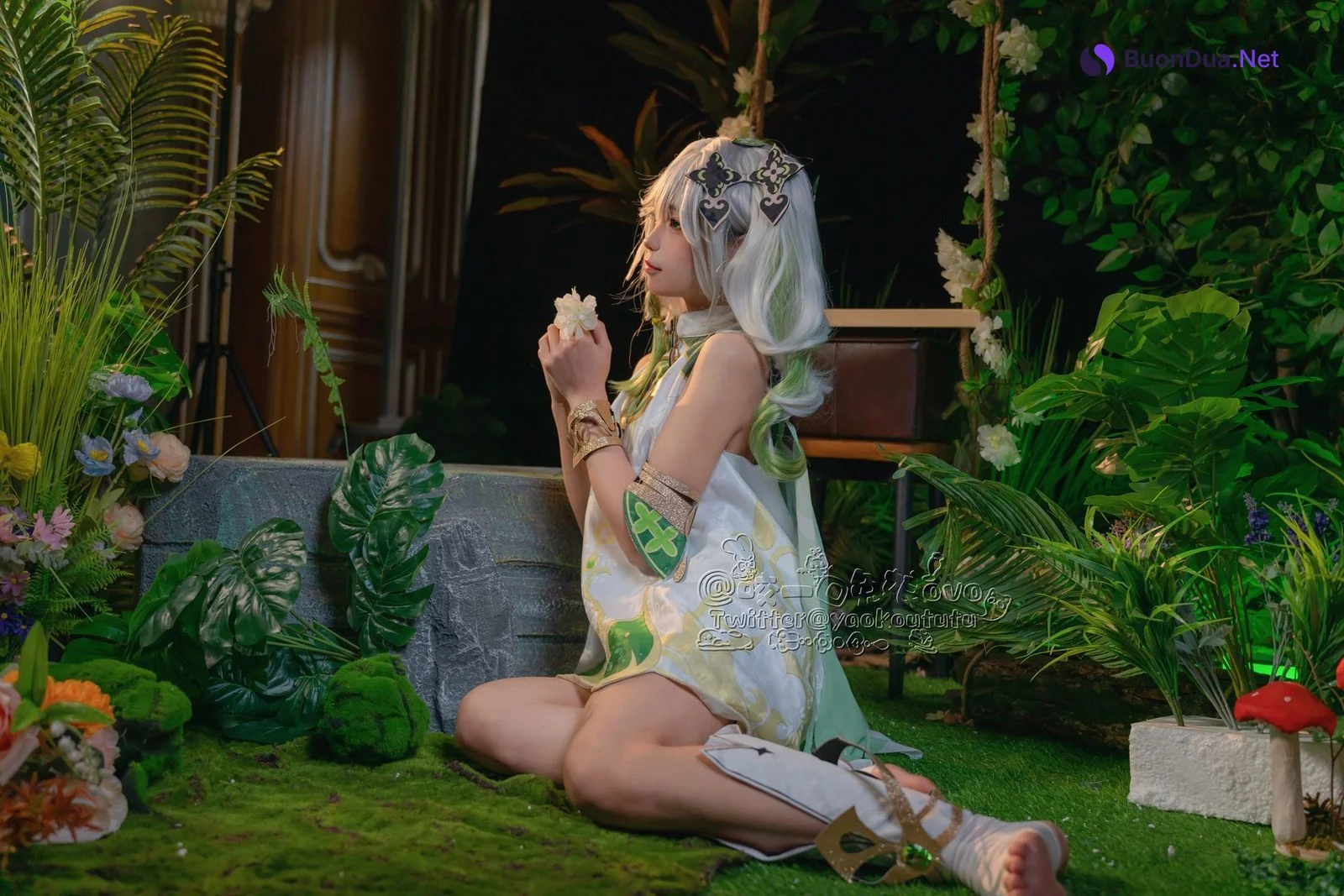 Cosplay 黏黏团子兔 万年萝莉纳西妲 - Photo 14