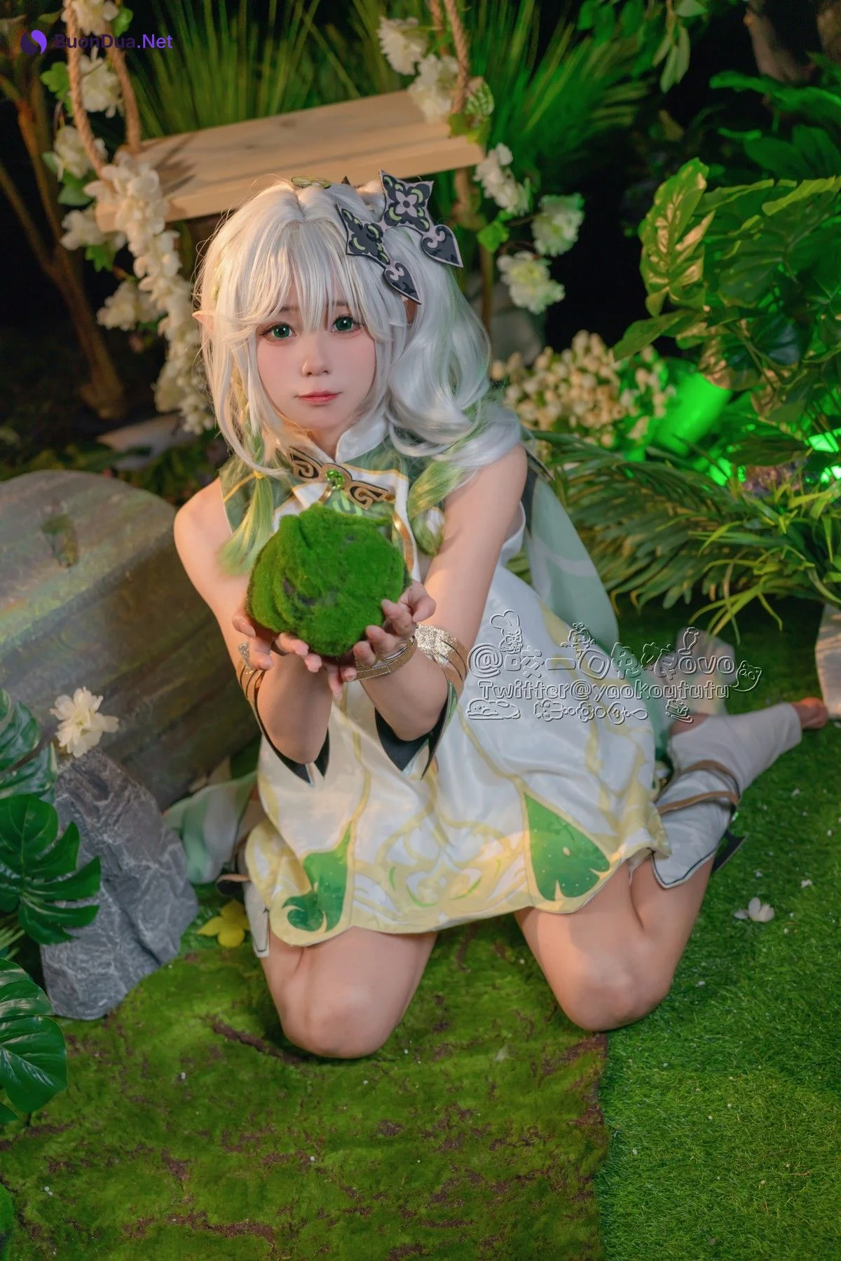 Cosplay 黏黏团子兔 万年萝莉纳西妲 - Photo 15
